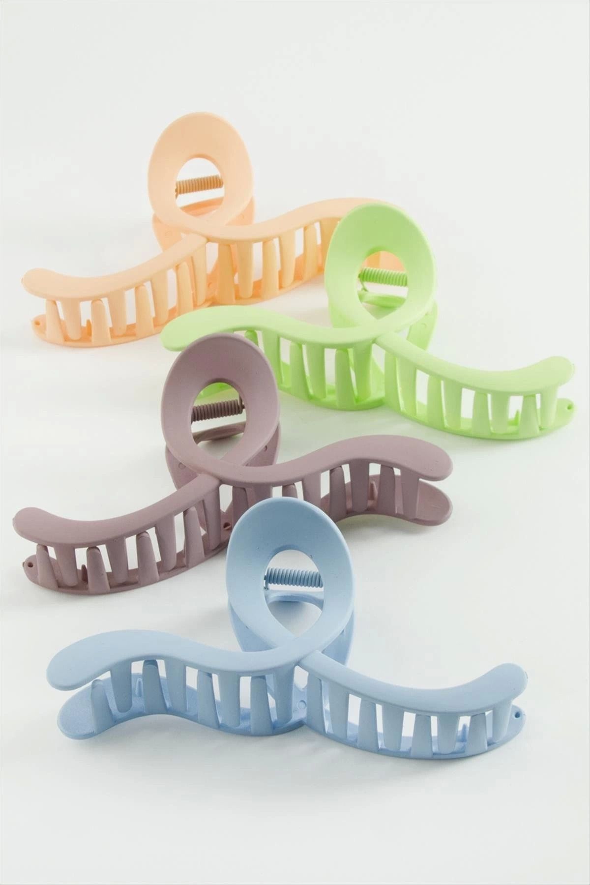 ÖYKÜ VE YİĞİT Fiyong Renkli Mandal Toka 13 cm
