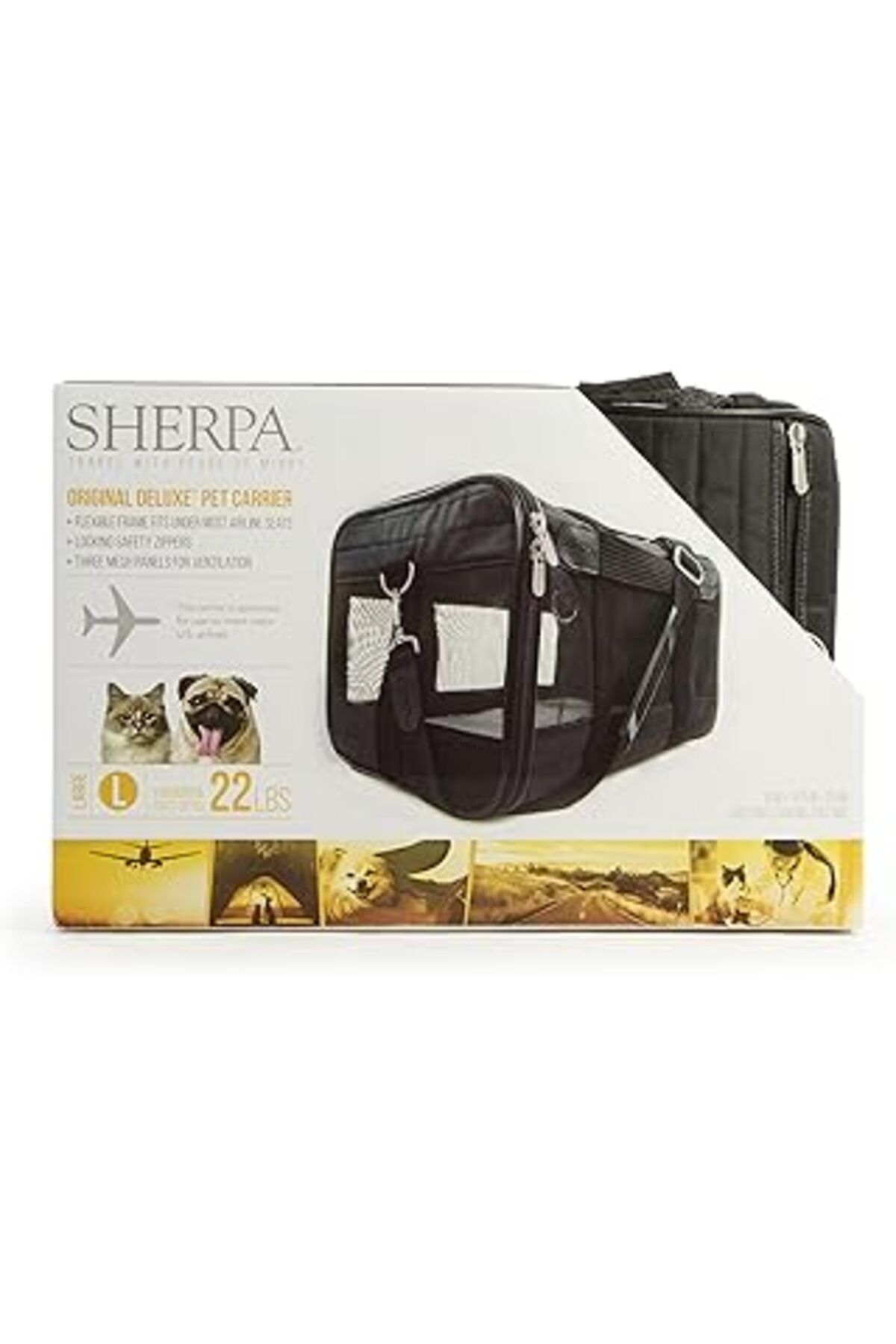 Mu Art Ahşap Sherpa Q55511 Original Deluxe, L, Siyah