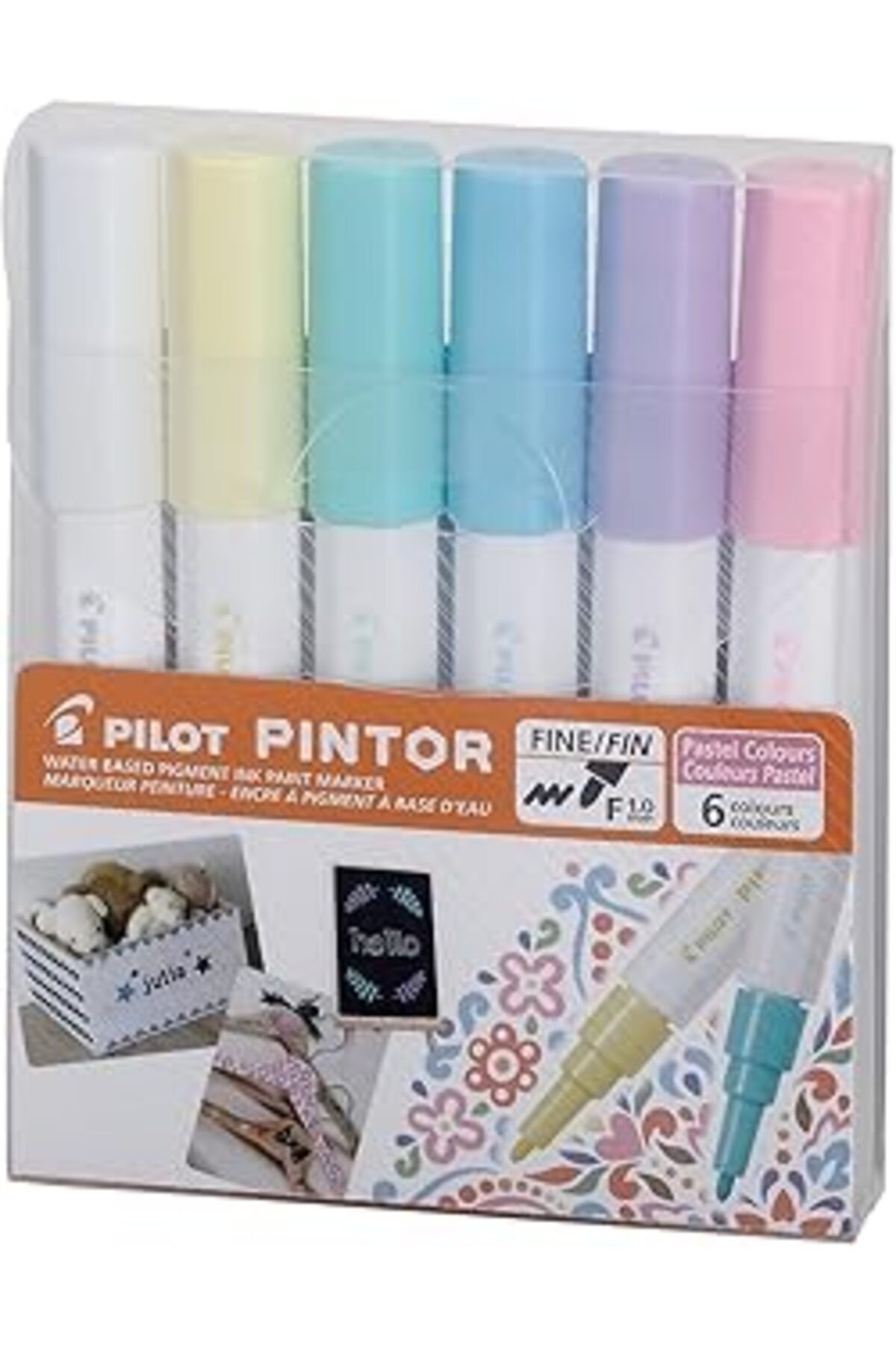Qedii Pintor-B-6 Color Set (Metalik