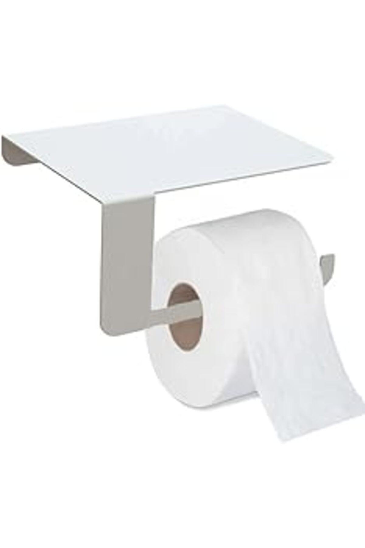 Pazarcan Rulo Kağıt Havluluk Peçetelik Banyo Düzenleyici (Wc Tuvalet Kağıtlığı Beyaz)