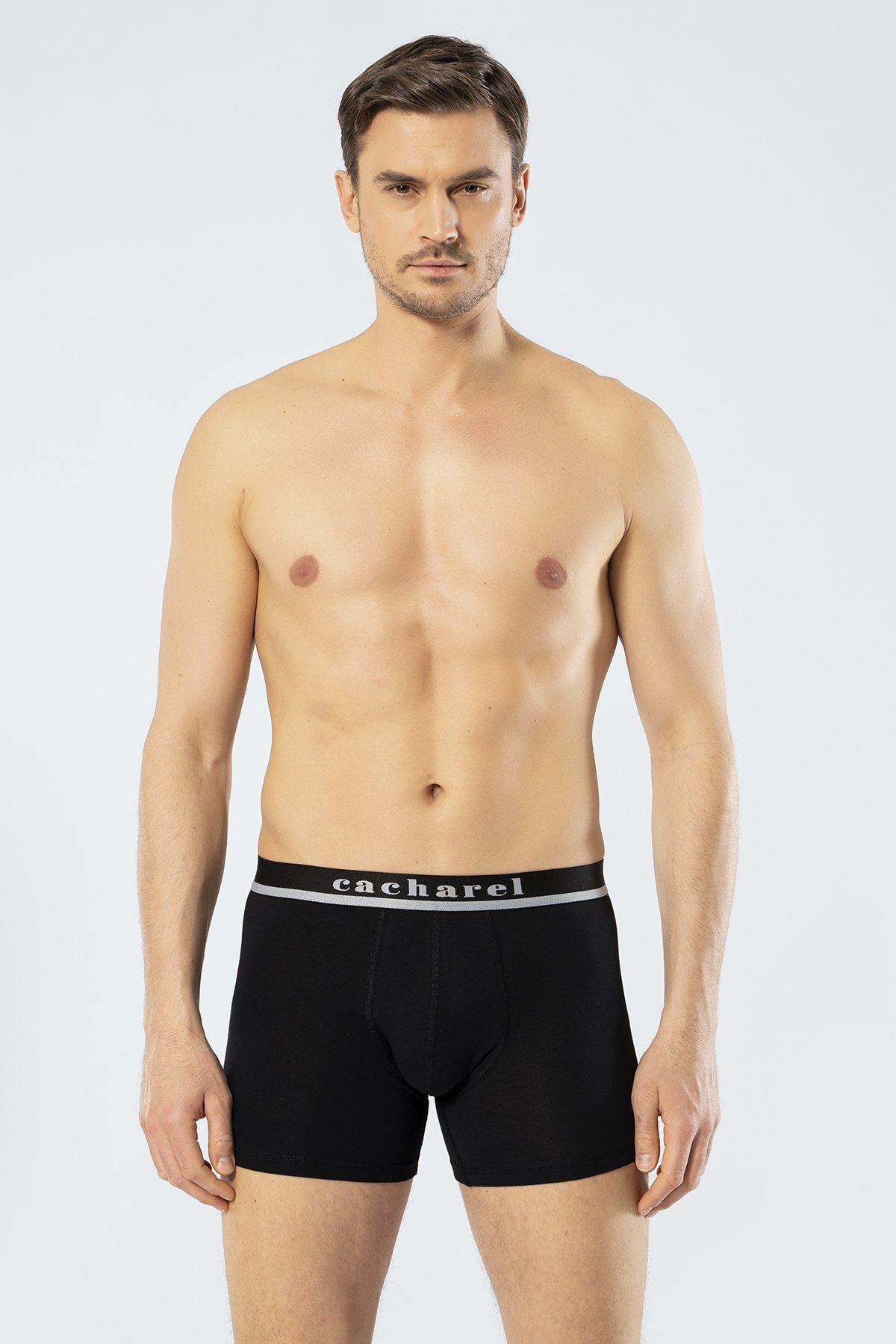 Cacharel Kemeri Cacharel Yazılı Erkek Boxer, %95 pamuk %5 likralı Erkek Boxer