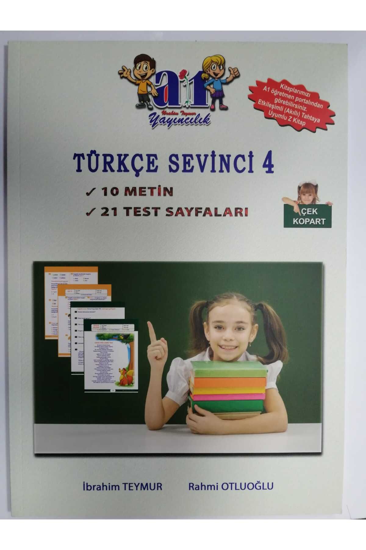 A1 Yayıncılık A1 4.Sınıf Türkçe Sevinci sayfa Testleri