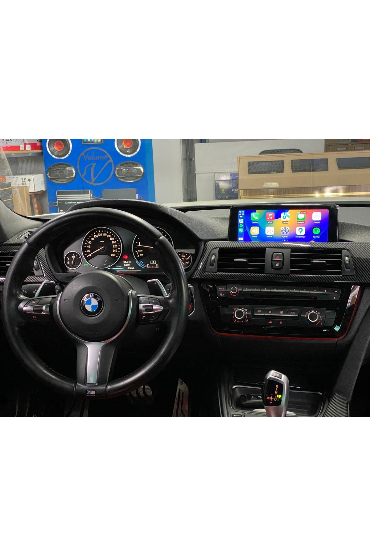 Carnavi BMW 3 uyumlu SERİ F30 8.8İNÇ EBAT CARPLAY-ANDROİD NBT EKRAN MULTİMEDYA