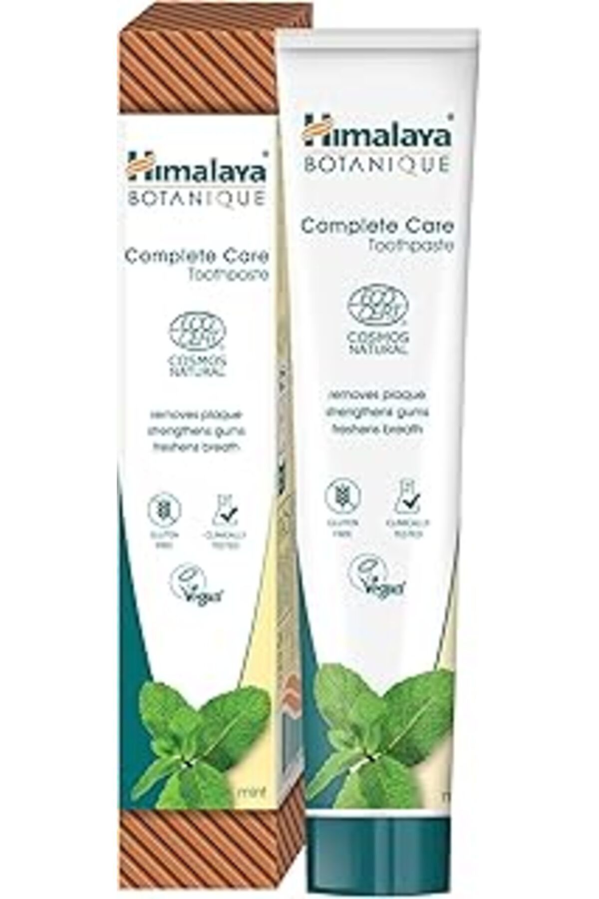 Pazarcan Himalaya Botanique Plak Karşıtı Komple Bakım Diş Macunu 75Ml | Ecocert Cosmos Sertifikalı | Organik