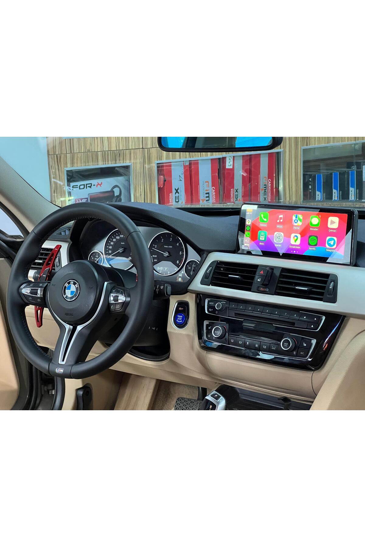 Carnavi BMW 3 SERİ F30 CARPLAY-ANDROİD AUTO NBT EKRAN MULTİMEDYA