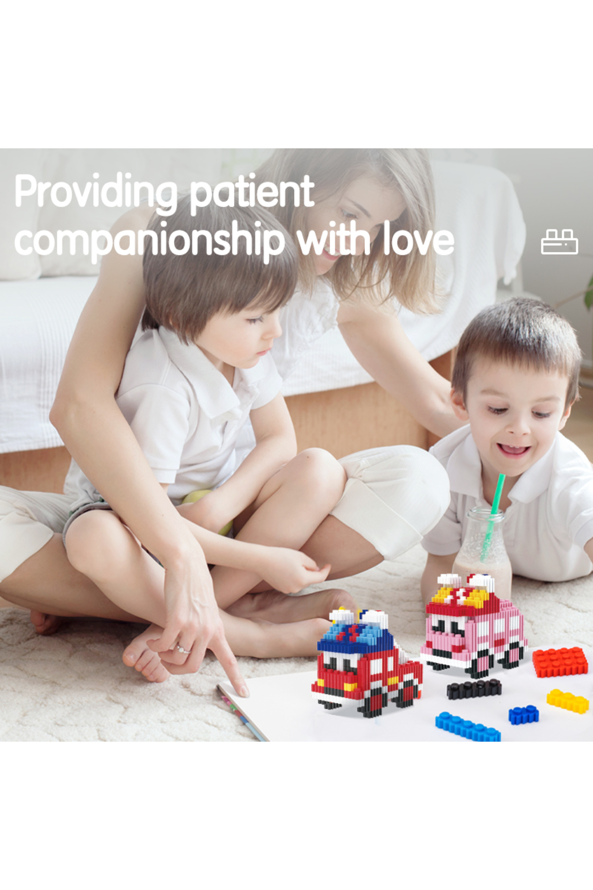 EH736 بلوکهای ساختمانی ۳۹۹ تکه، بستهٔ کمکی – ایدهآل برای بازی خلاقانهٔ ساختوساز در حوزهٔ STEM