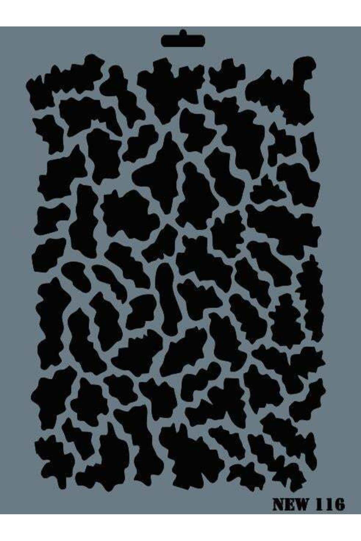 Modafiks Rich New Seri N-116 Stencil 35x25 cm