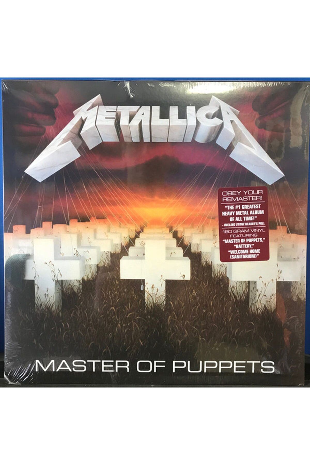 değer Metallica Master of Puppets Plak (180G Remaster Vinyl)