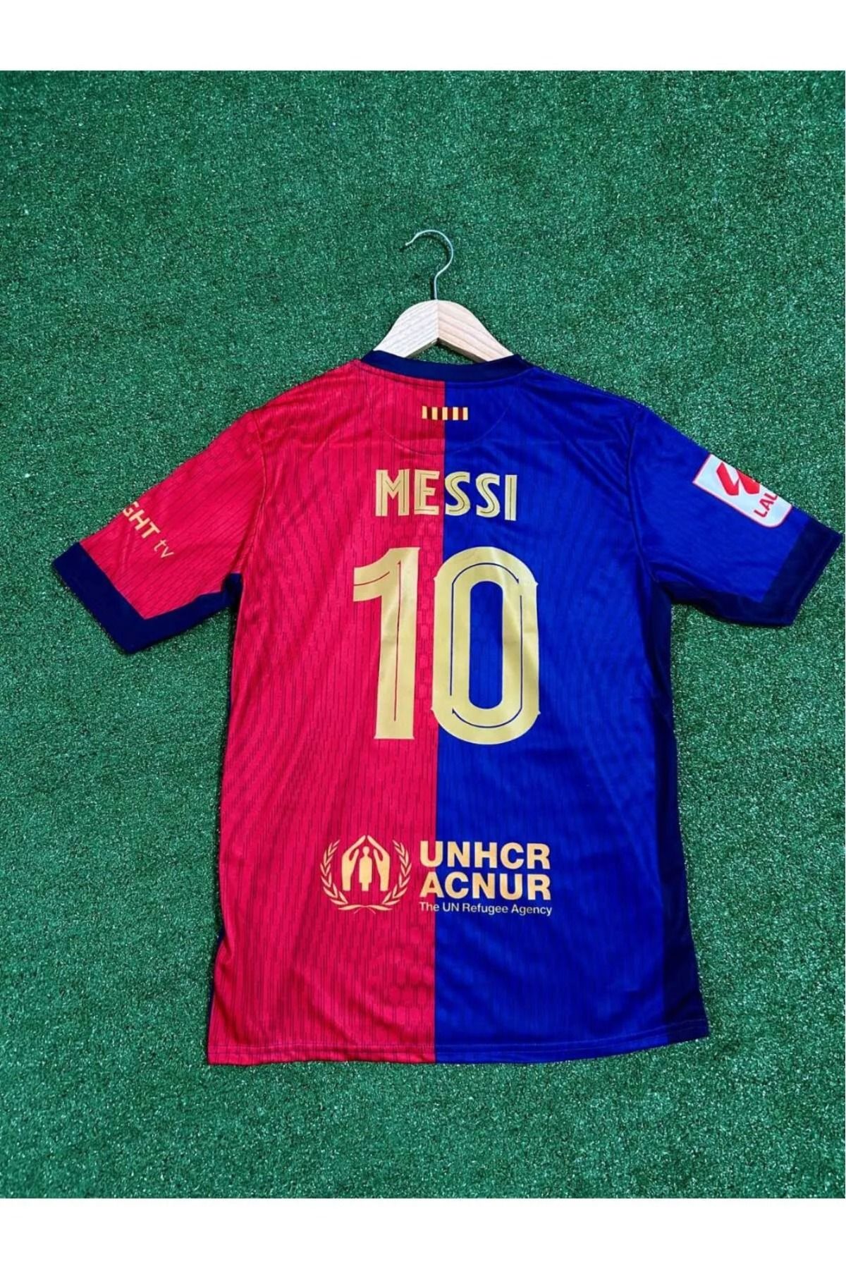 After Party B.a.r.c.e.l.o.n.a Yeni Sezon Lionel Messi Yetişkin Forması (İç Saha) vs spor atlet