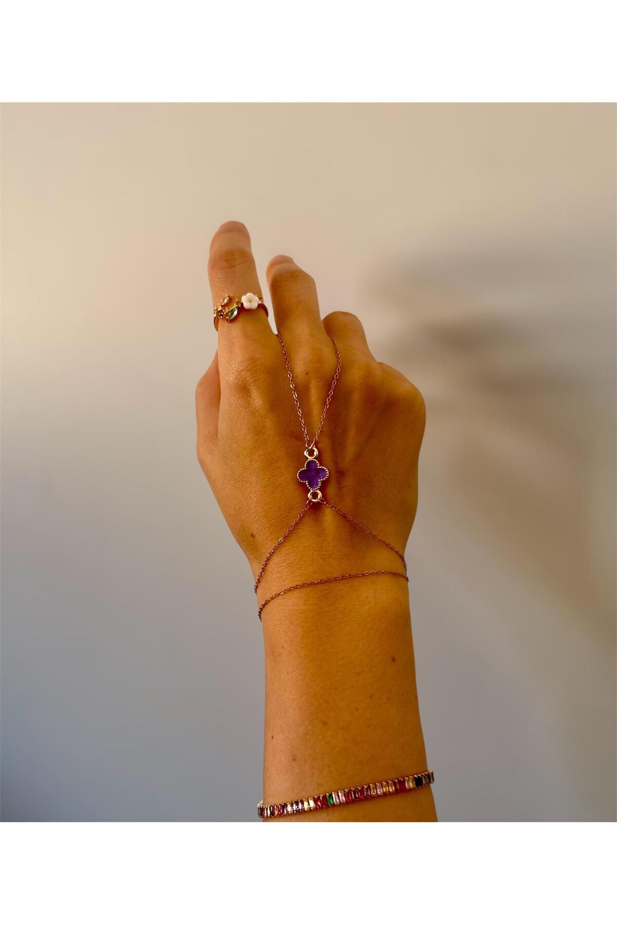Cleopatra Accessories Çelik Yonca Şahmeran