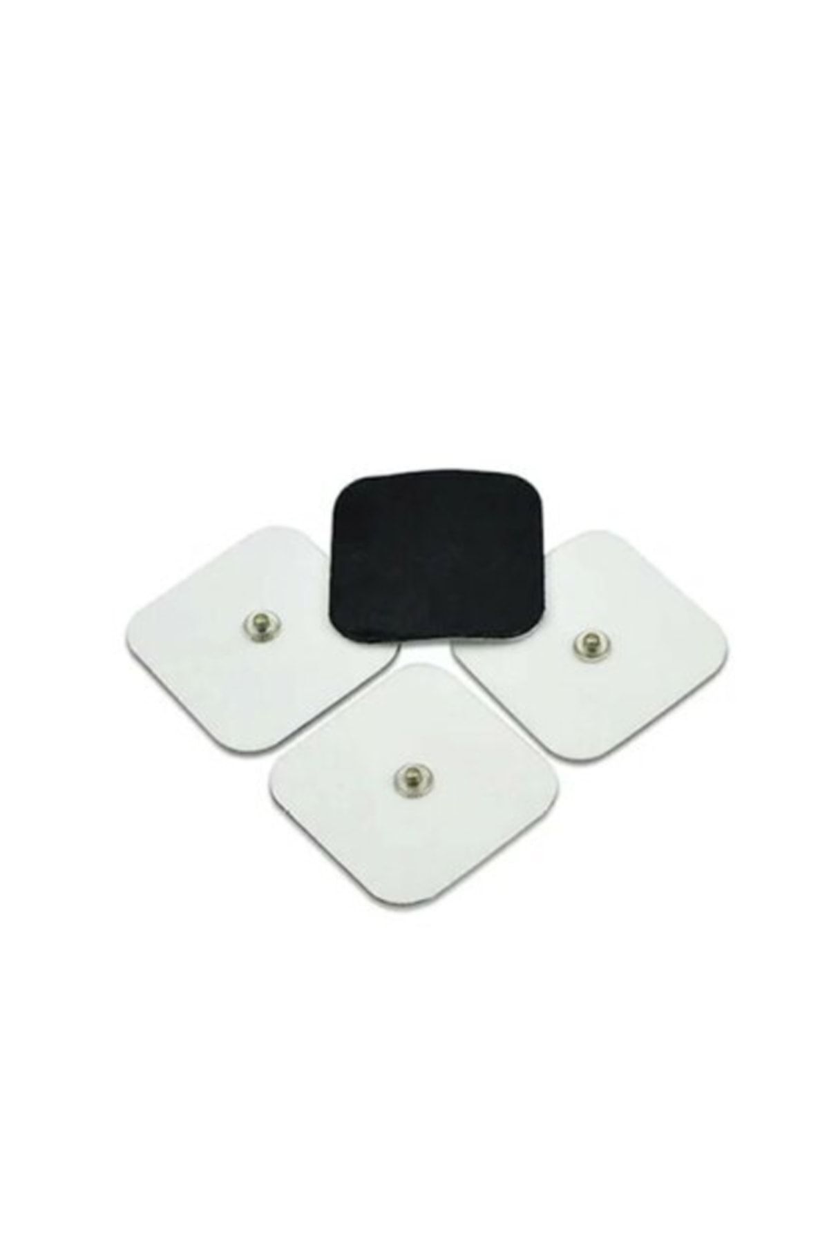 teknotrust 5x5 Çıtçıtlı Tens Pedi Yedek Elektrot Seti, 4'lü Paket