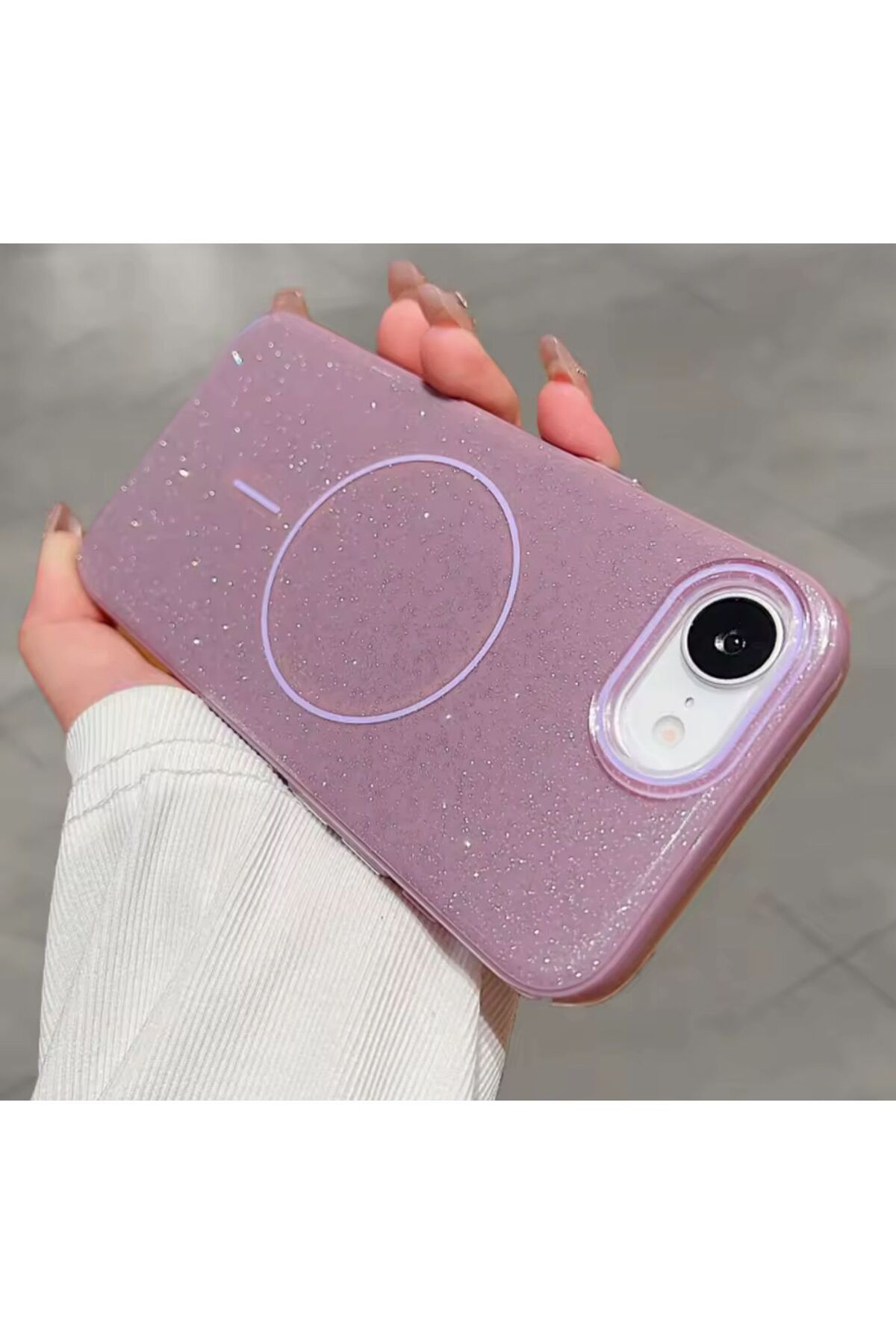 PEXURA TECH İPHONE 16 Simli Magsafeli Ue Premium Telefon Kılıfı