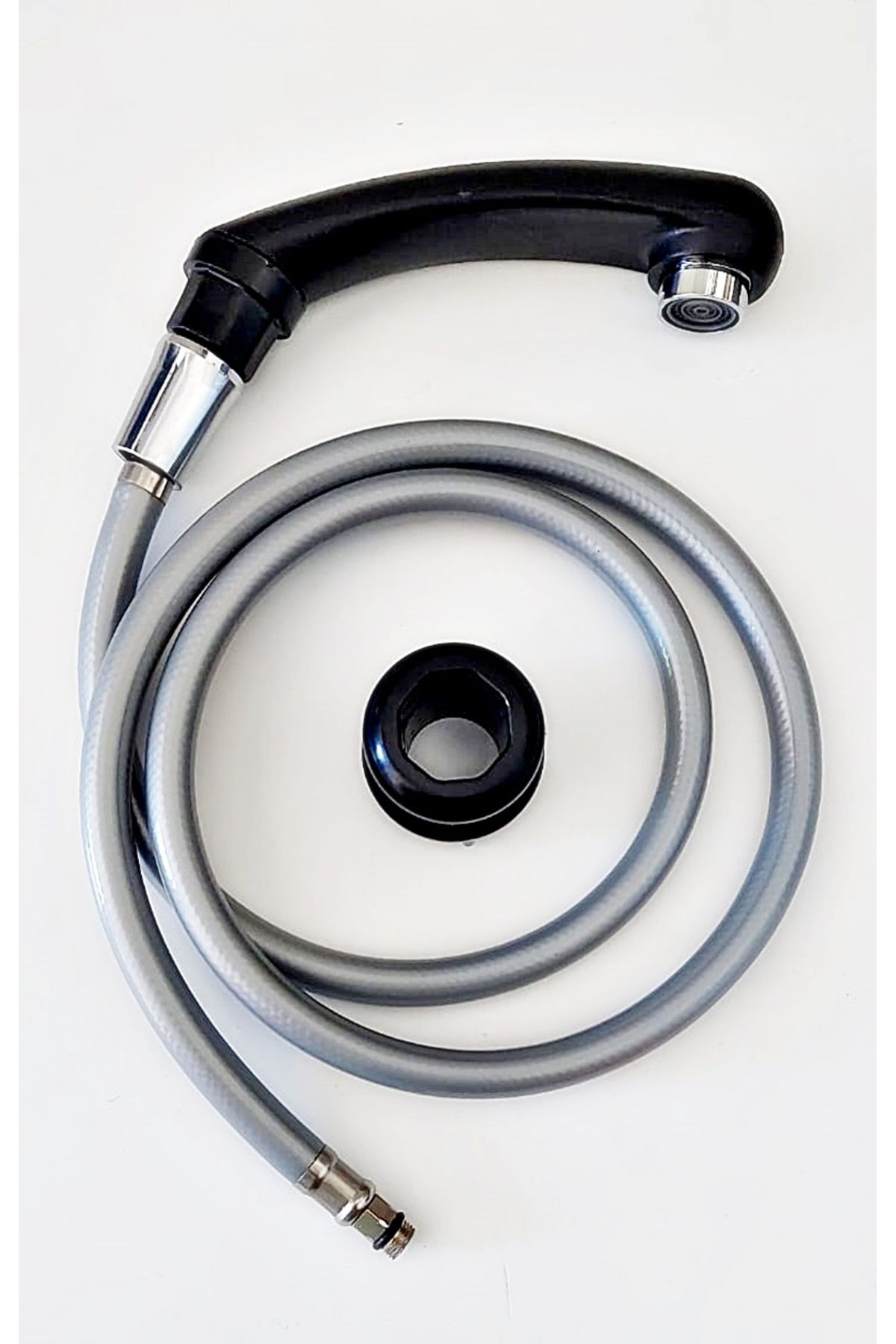 yapıtaşı Yapıtaşı Yt312 Berber Kuaför bataryası Duş seti-El Duşu+pvc spiral Hortum