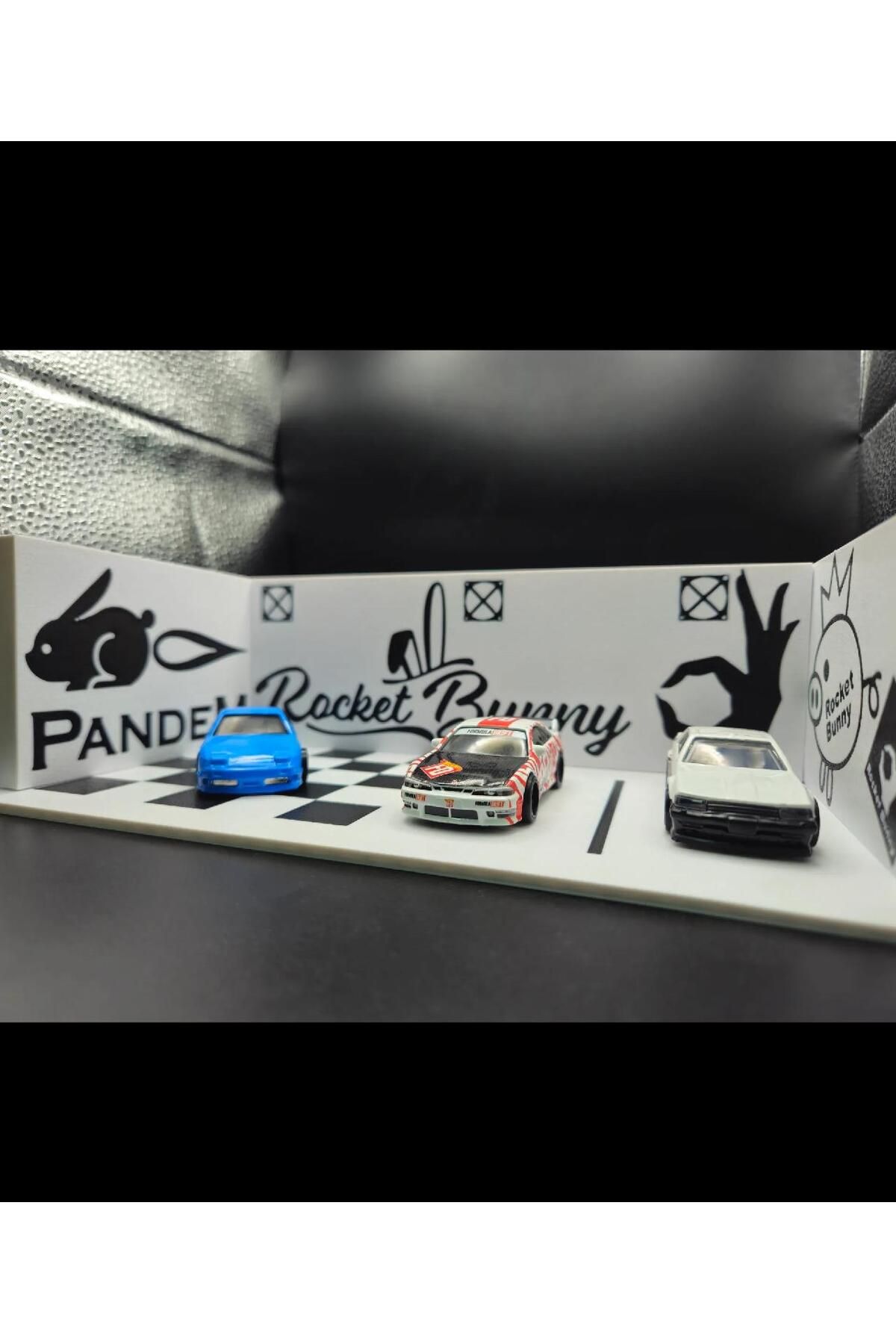KARAHASANOĞLU MAKİNE Rocket Bunny 1:64 Diorama Garaj