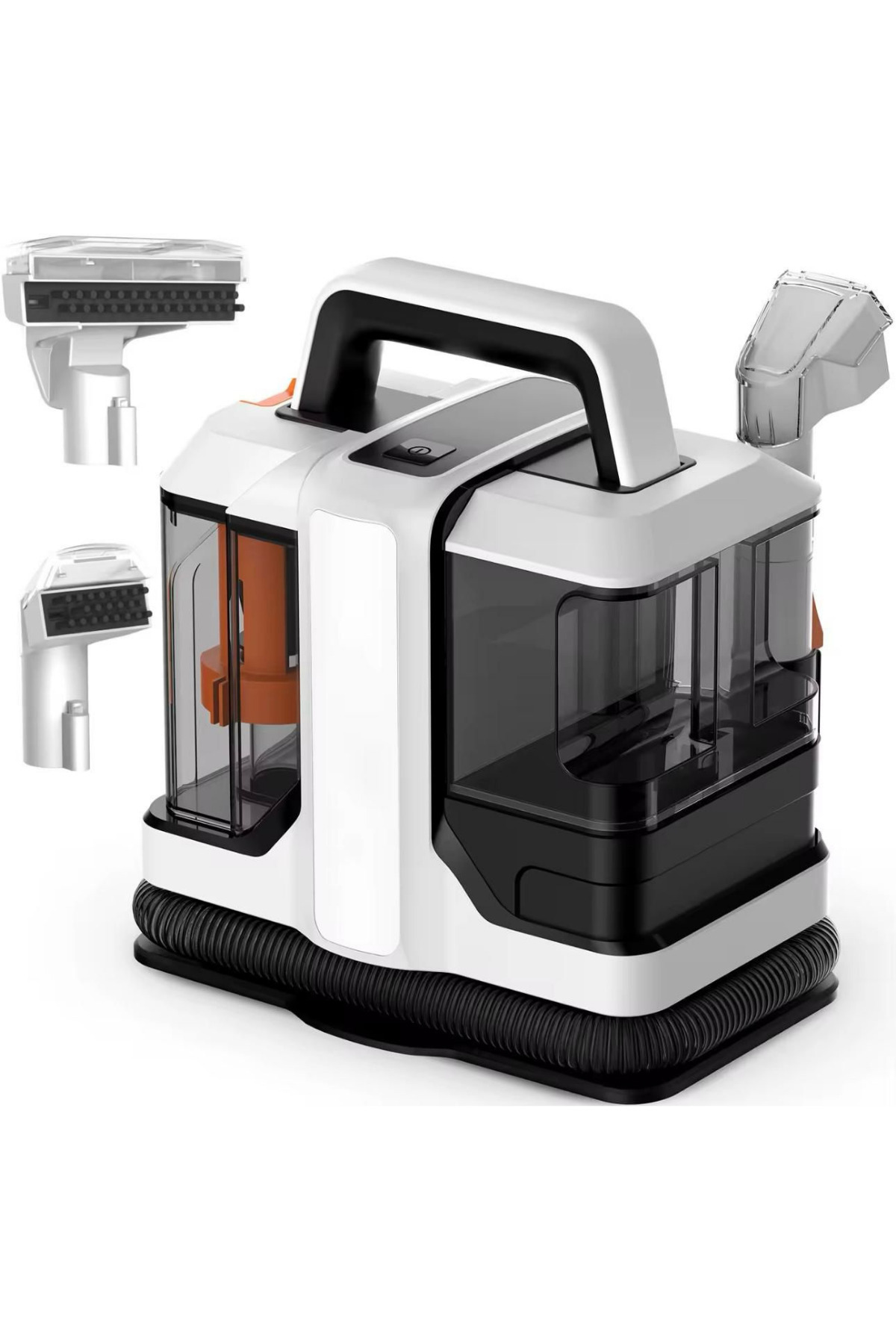 welcomein Profesyonel Halı Koltuk Yıkama Makinesi–Çift Depolu, Fırçalı, Kompakt ve Taşınabilir Temizlik Robotu