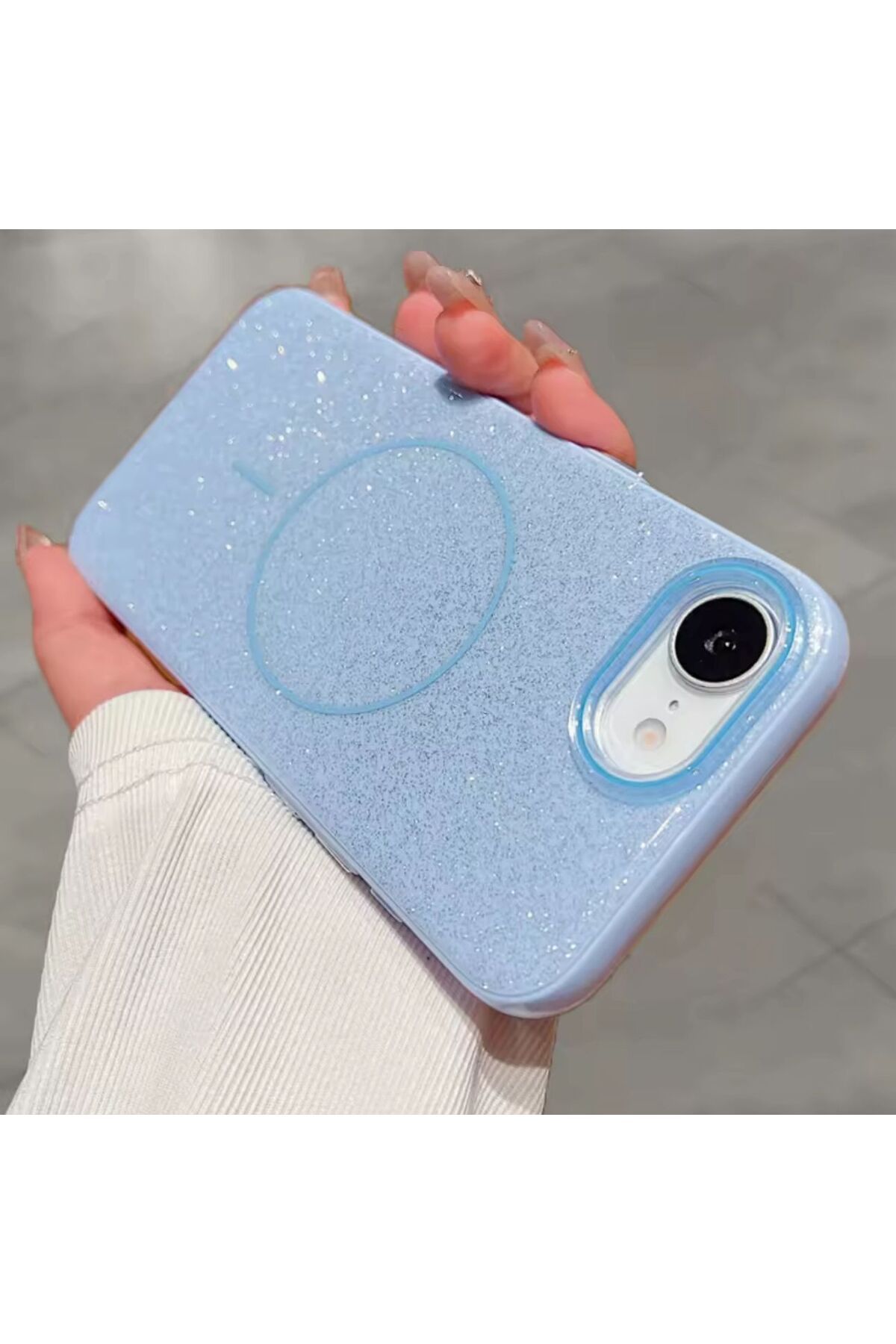 PEXURA TECH İPHONE 16 Simli Magsafeli Ue Premium Telefon Kılıfı