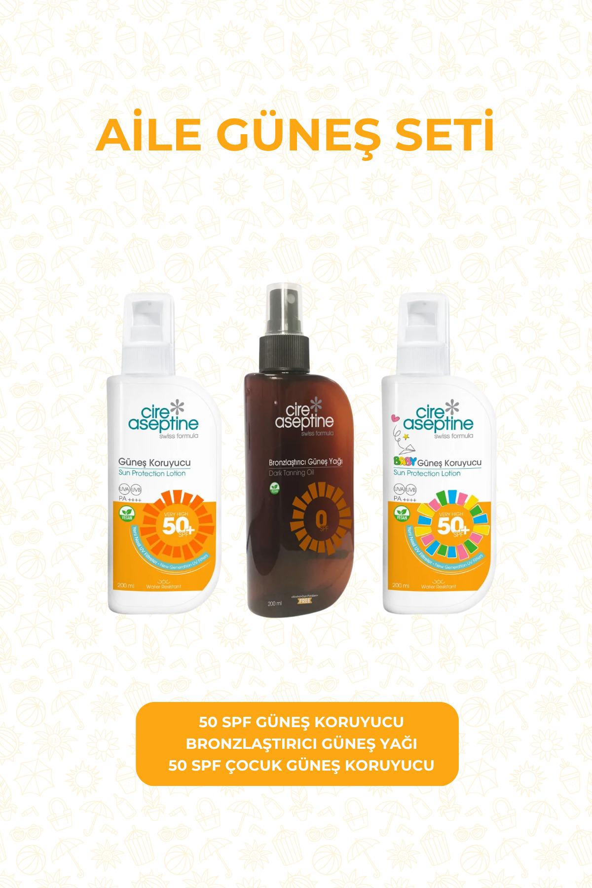 Marmara Trend GÜNEŞ KREMİ SETİ