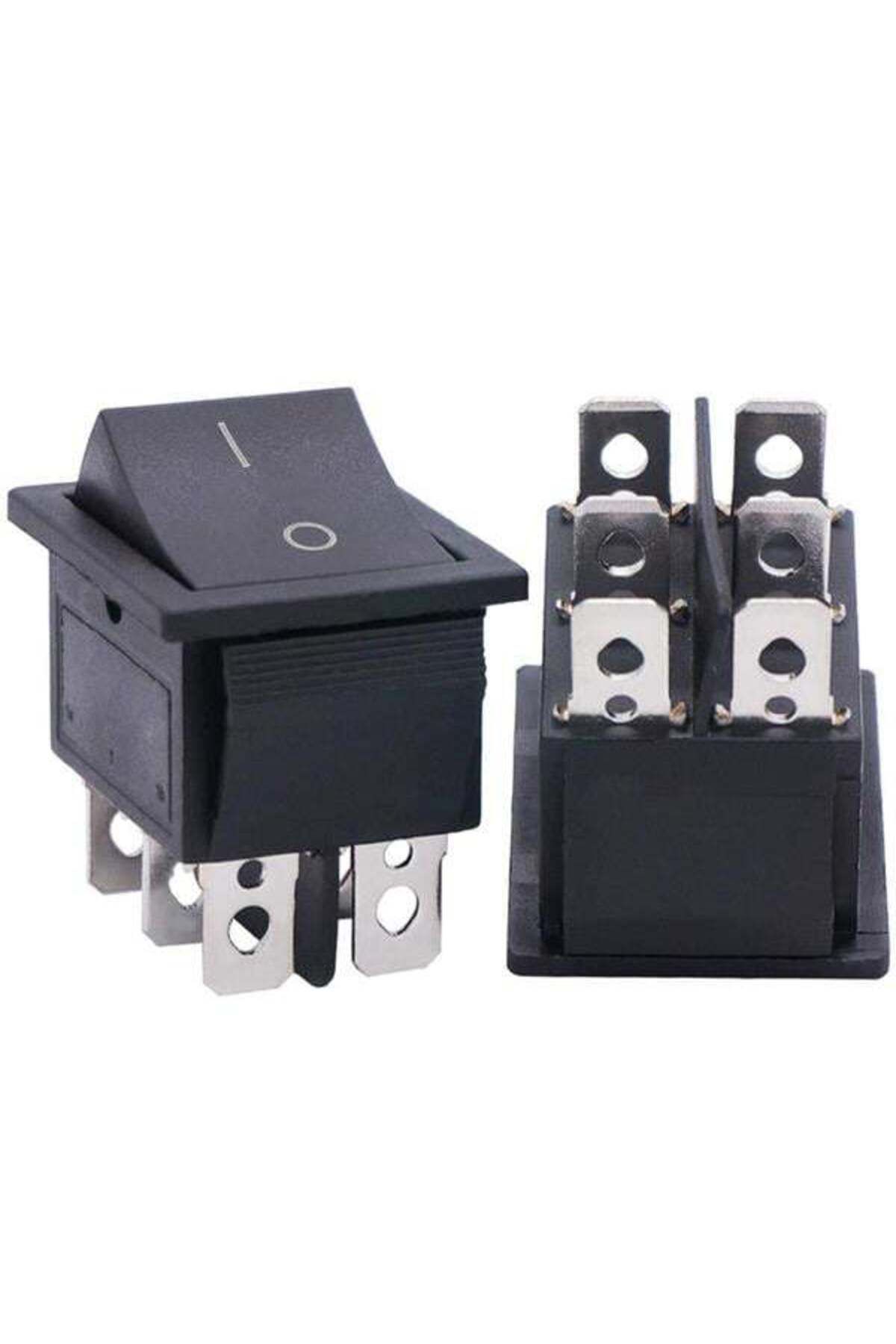 Zayla Geniş Işıksız 6P (On/Off) Açma Kapama Anahtarı IC-109A