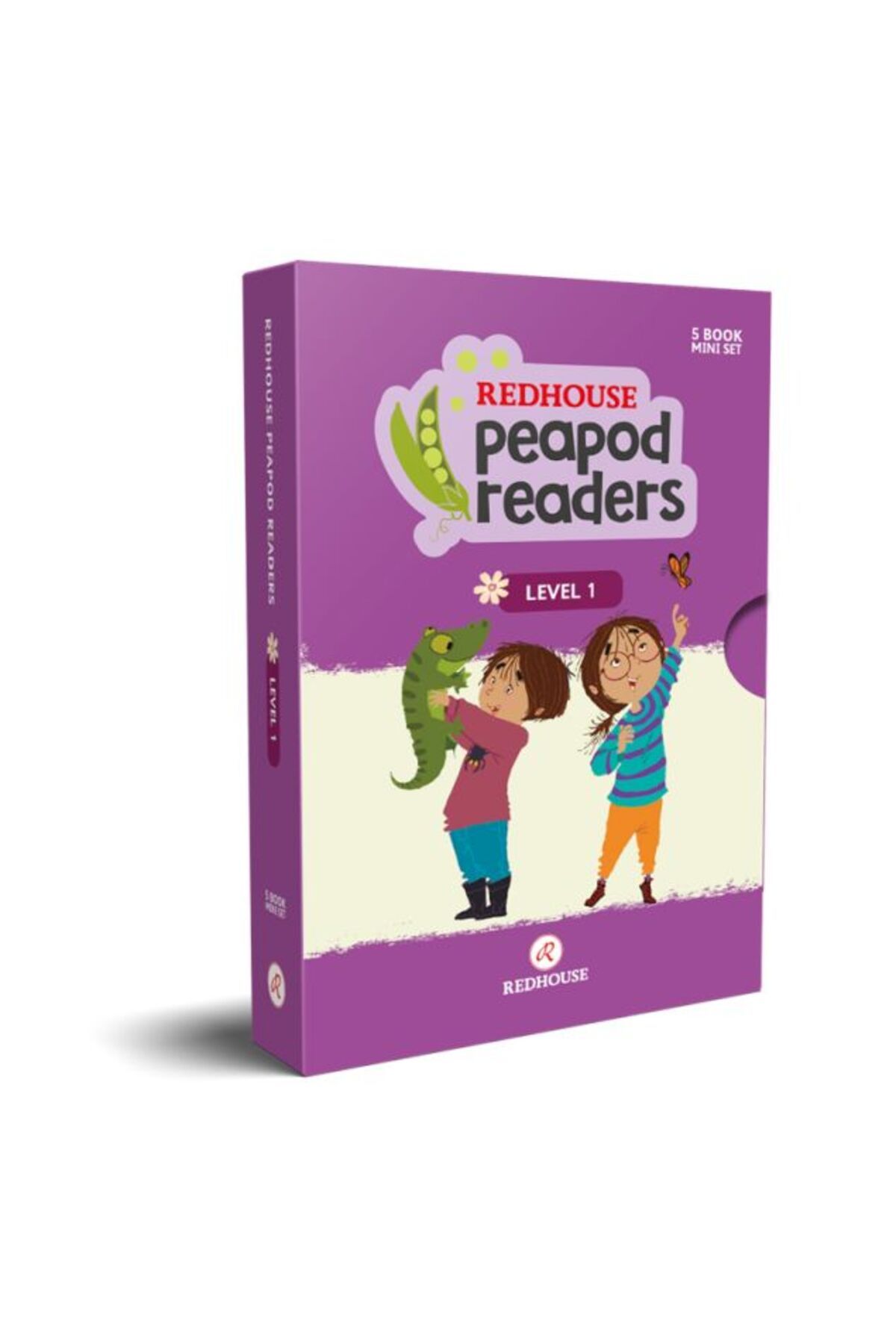 Redhouse Yayınları Peapod Readers İngilizce Hikâye Seti 5 Kitap - Level 1