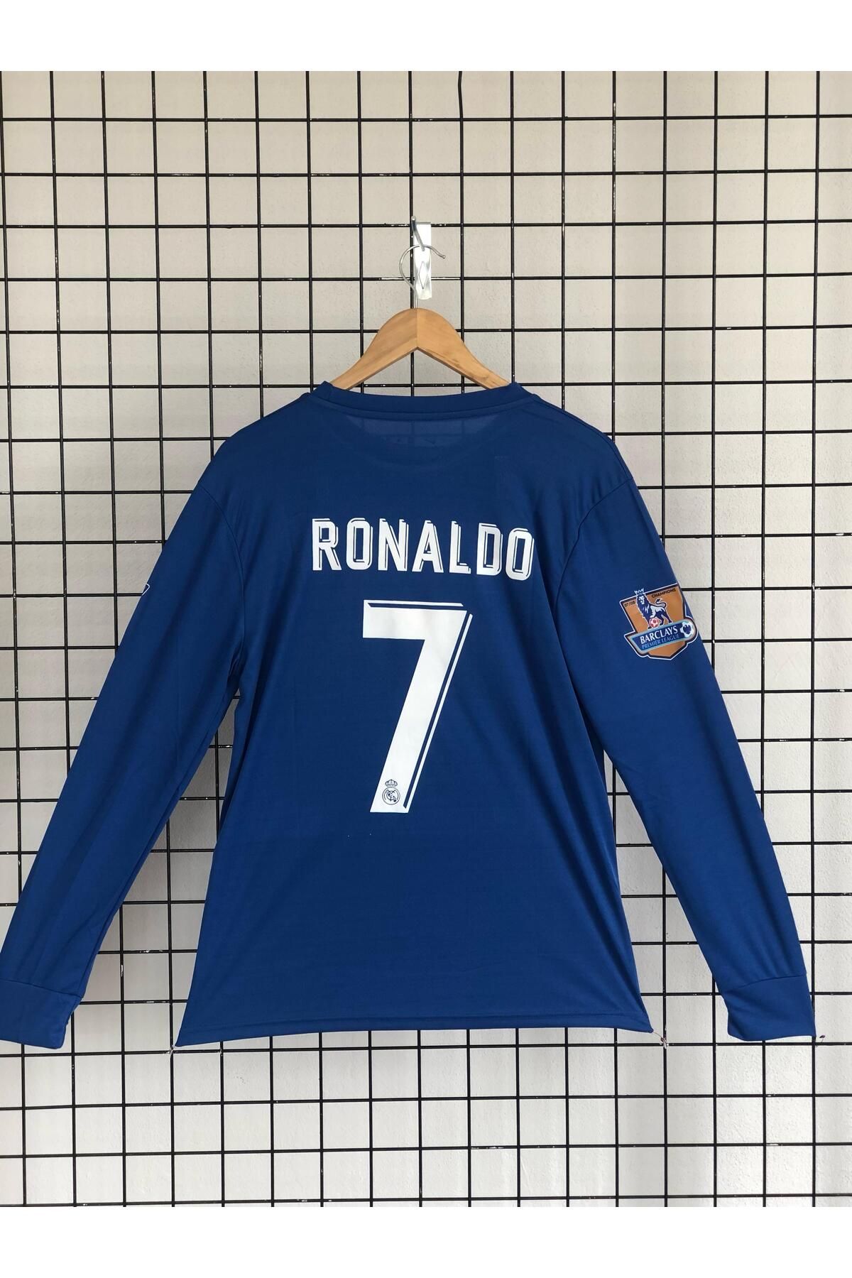 Candy Star RONALDO MAVİ UZUN KOL FORMASI YUVARLAK YAKALI