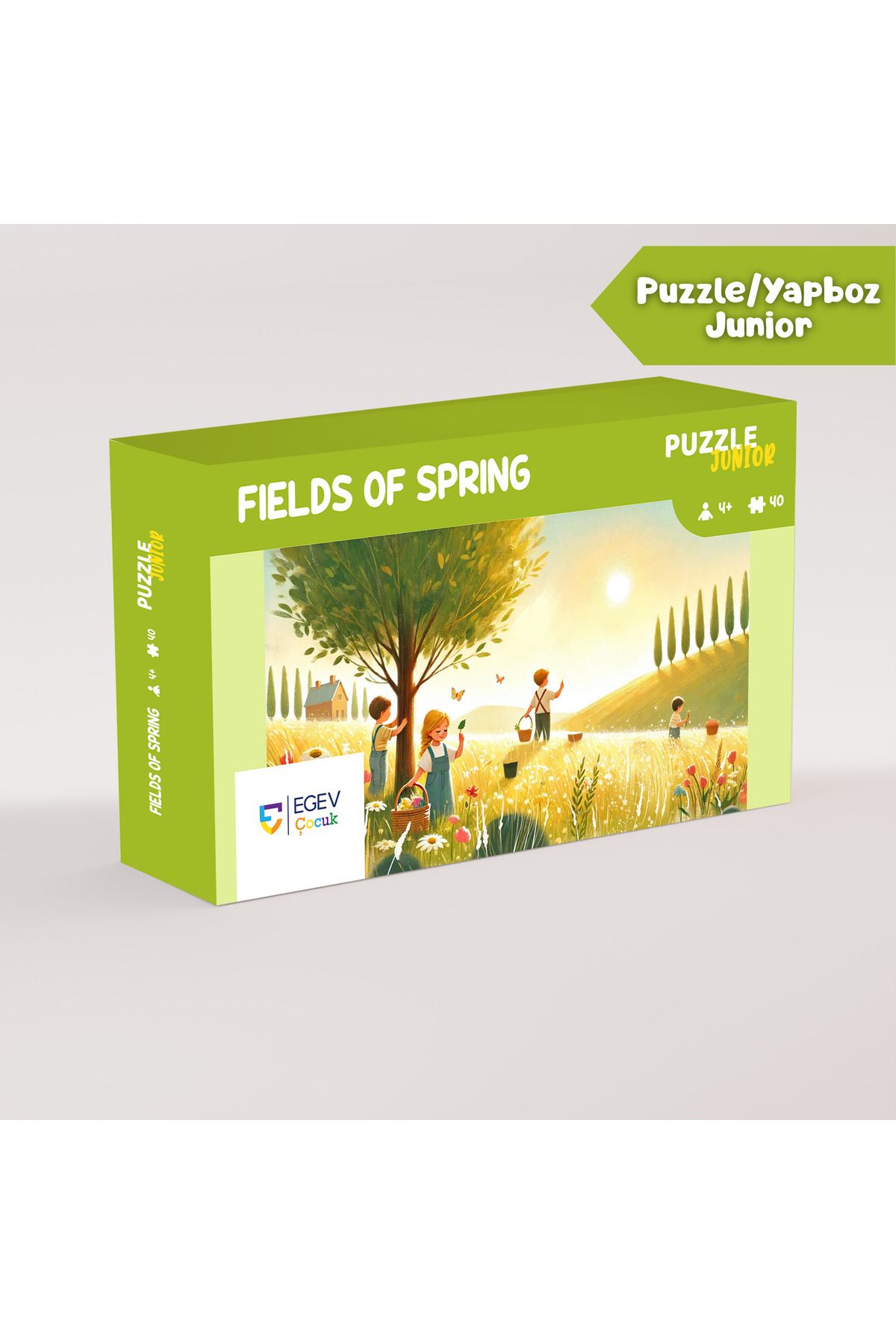 EGEV ÇOCUK Fields Of Spring Puzzle Junior