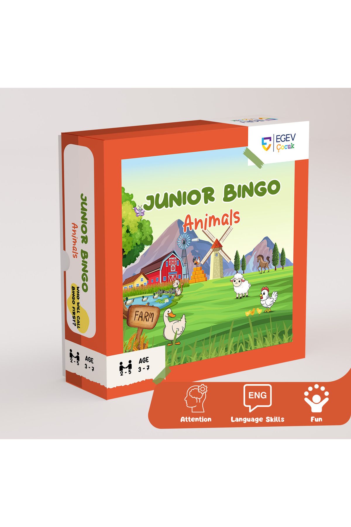 EGEV ÇOCUK Junior B. Animals Kutu Oyunu