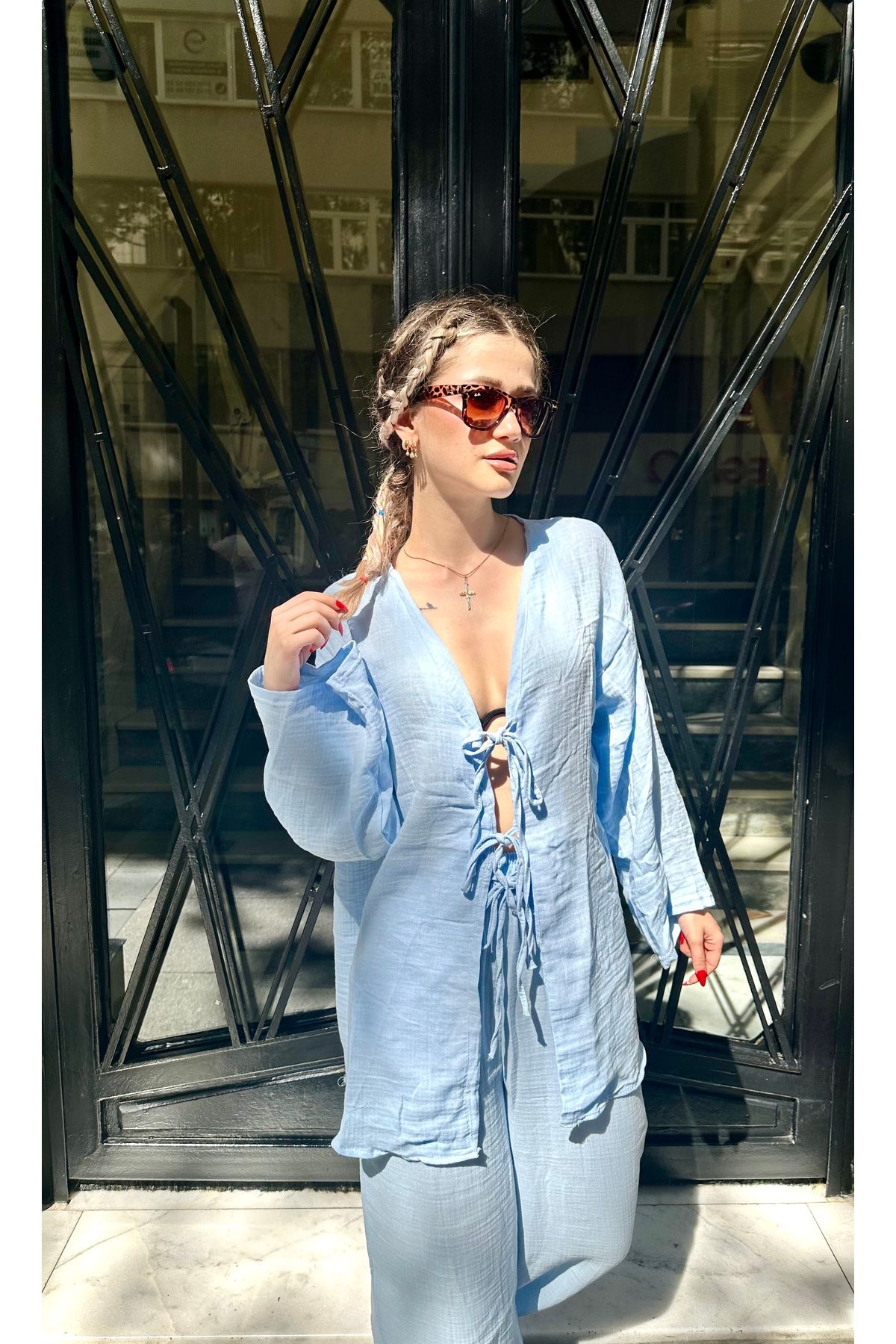 D'or Pierre Kimono Alt Üst Takım