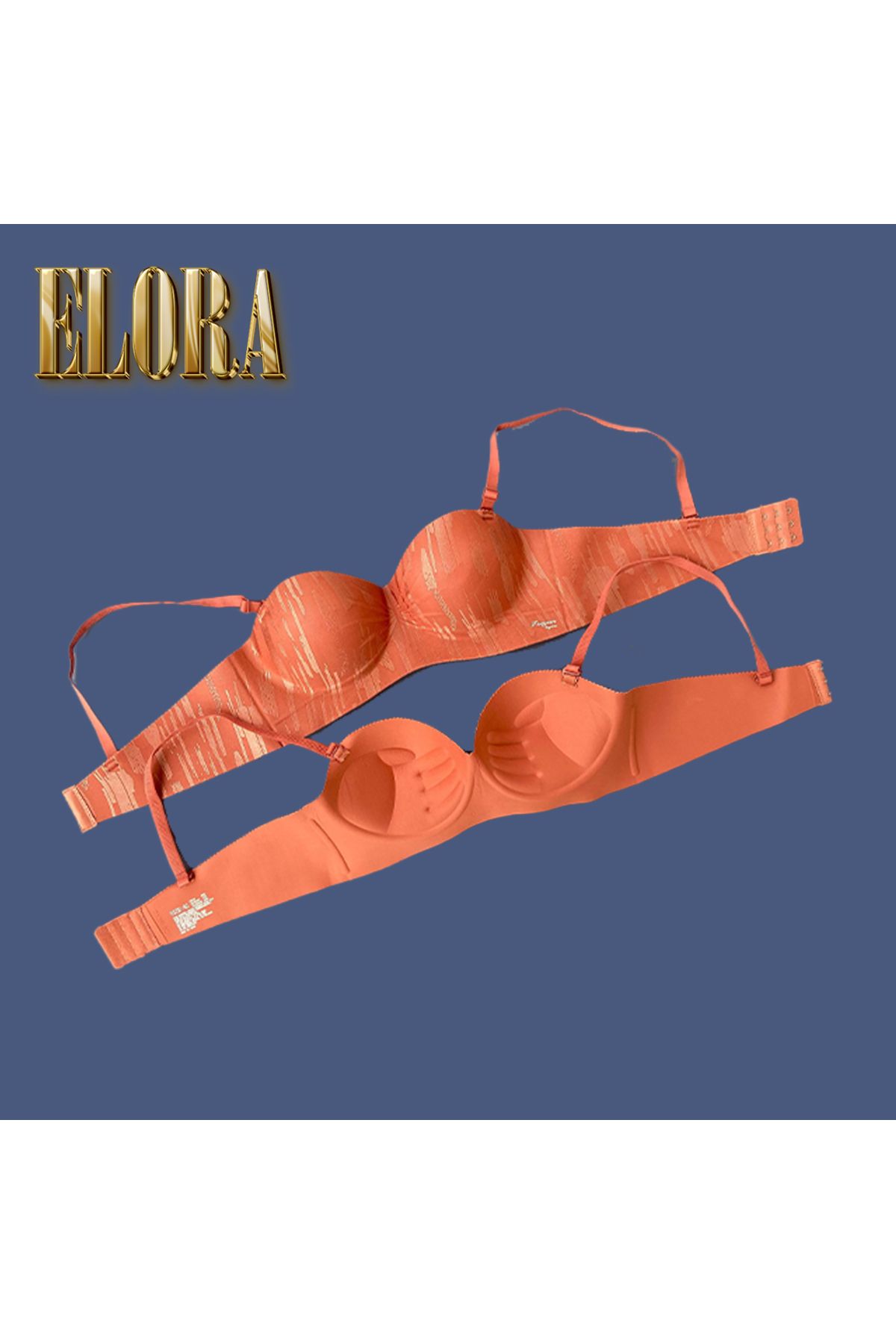 Elora LAZER KESİM MODEL TURUNCU İÇ GİYİM ( Sütyen İz Bırakmaz )