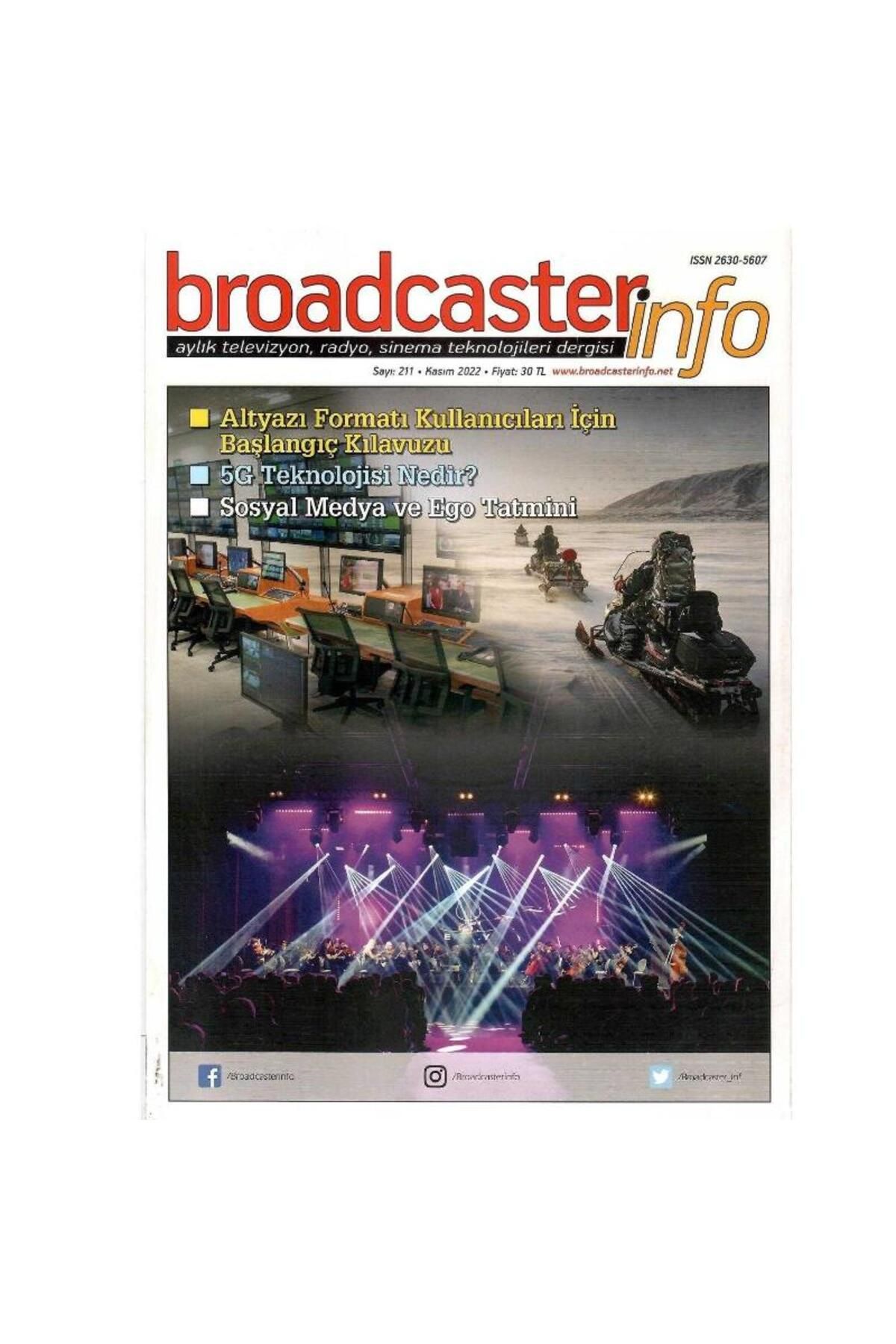 Kişisel Yayınlar Broadcasterinfo:Altyazı Formatı Kullanıcıları İçin Başlangıç Kılavuzu(Sayı:211-Kasım 2022 Retro