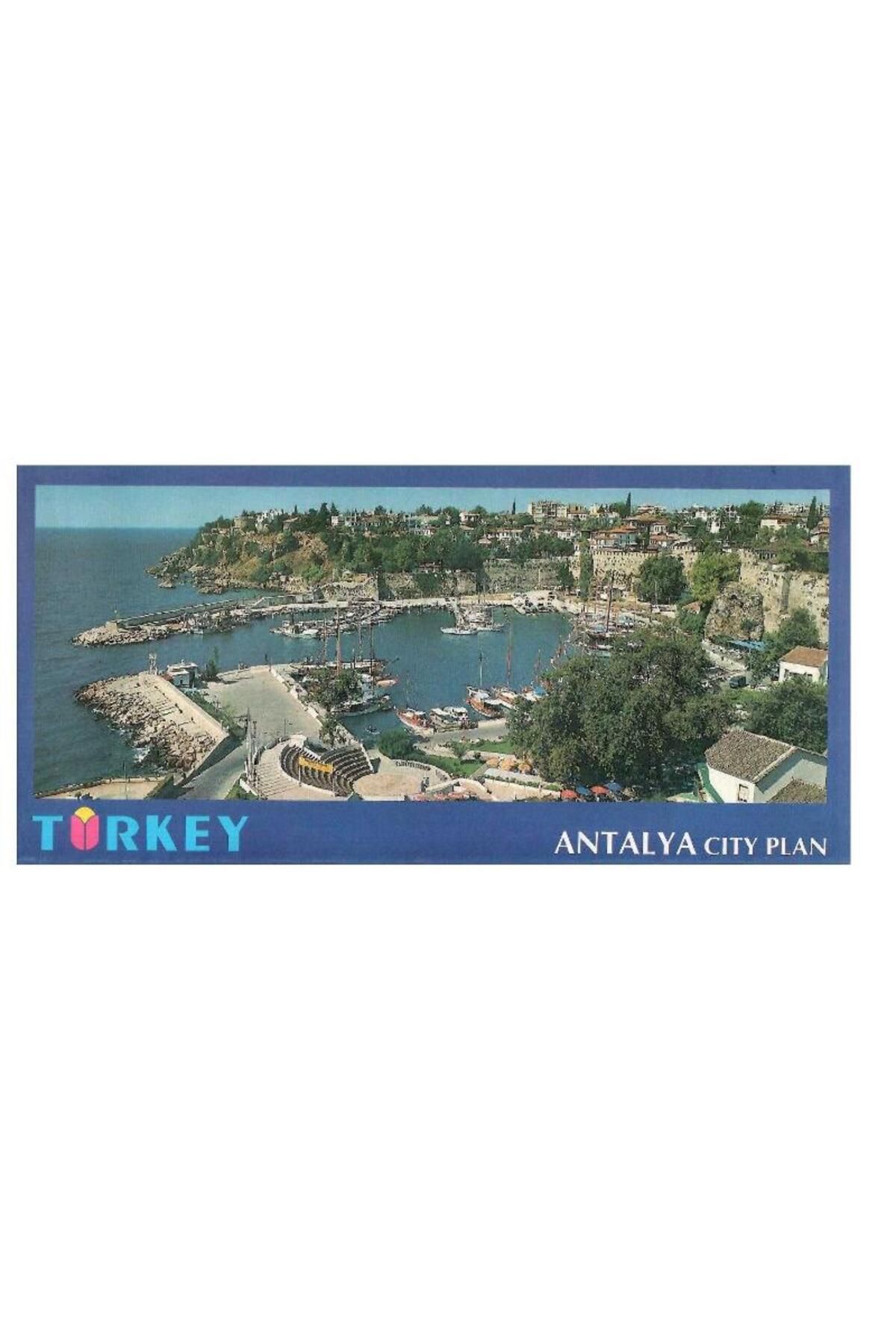 Kişisel Yayınlar Turkey - Antalya City Plan (Harita Map)