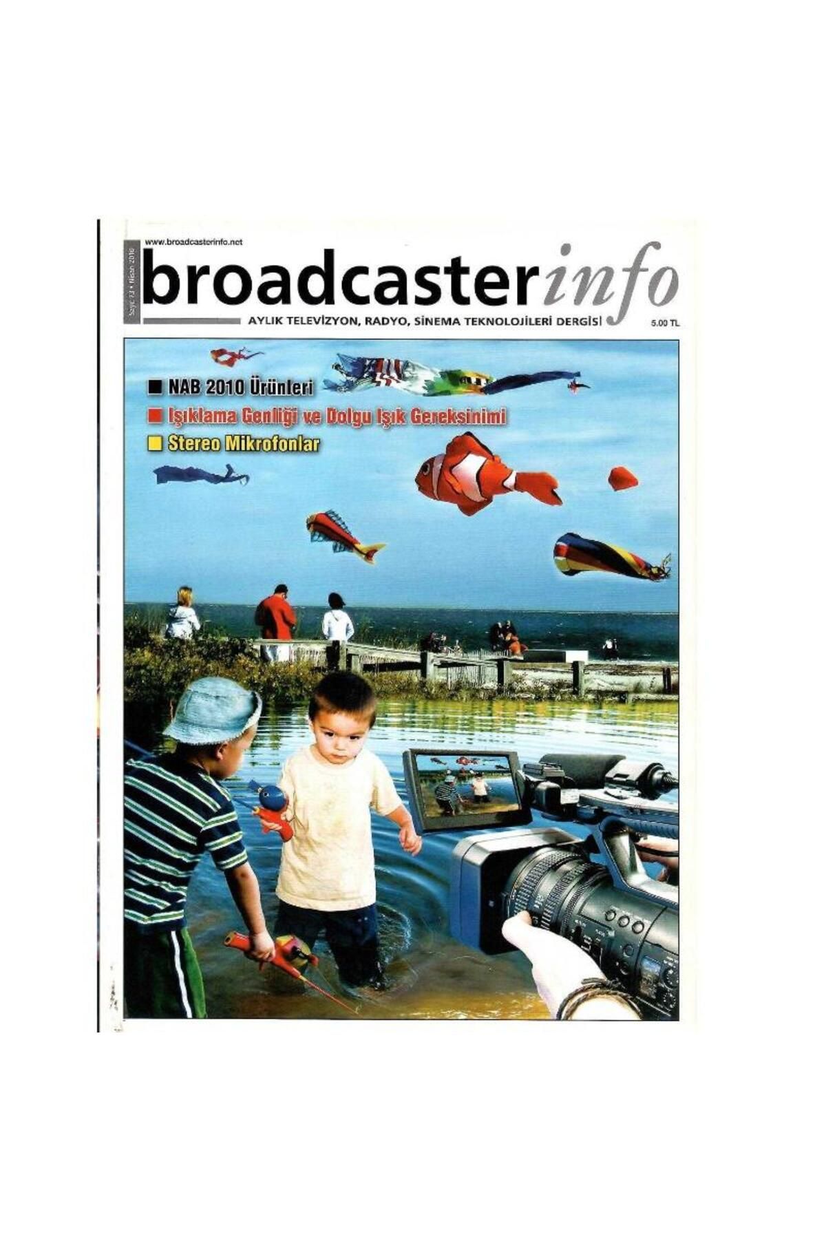 Kişisel Yayınlar Broadcasterinfo: Stereo Mikrofonlar (Sayı: 73-Nisan 2010 Retro Koleksiyon Eski Baskı)