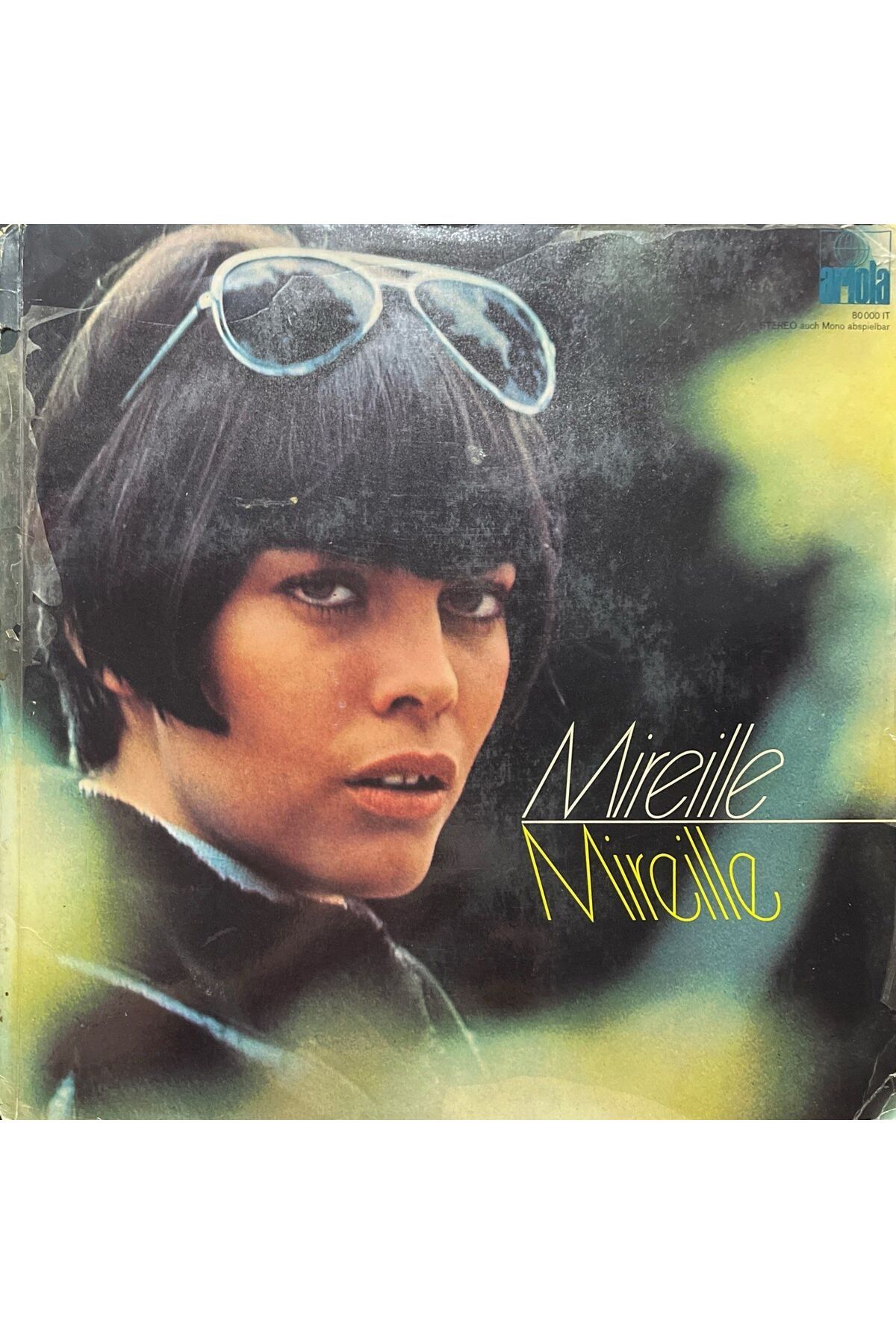Plak İstasyonu Mireille Mathieu Mireille Mireille LP Plak