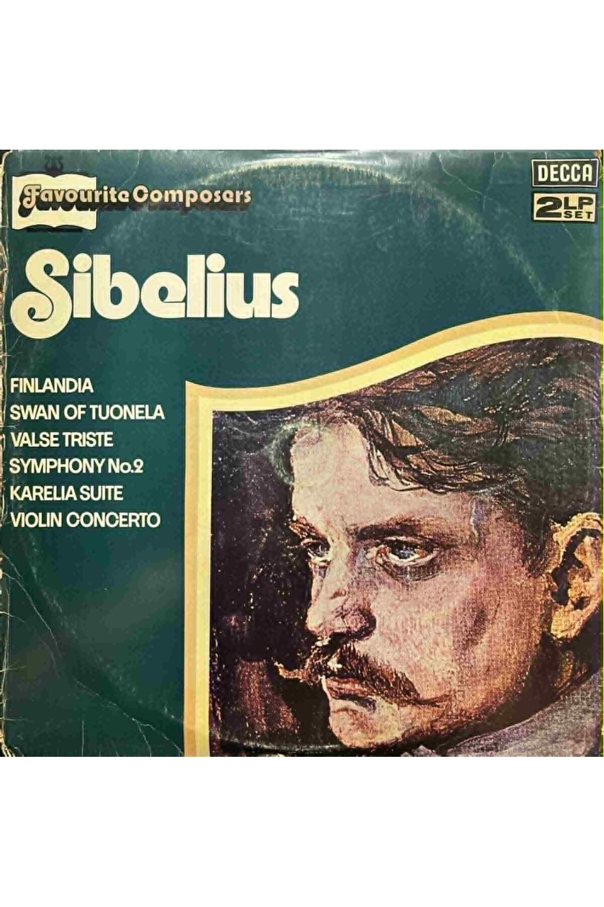 Plak İstasyonu Sibelius Finlandia Swan Of Tuonela Double Classic LP Plak