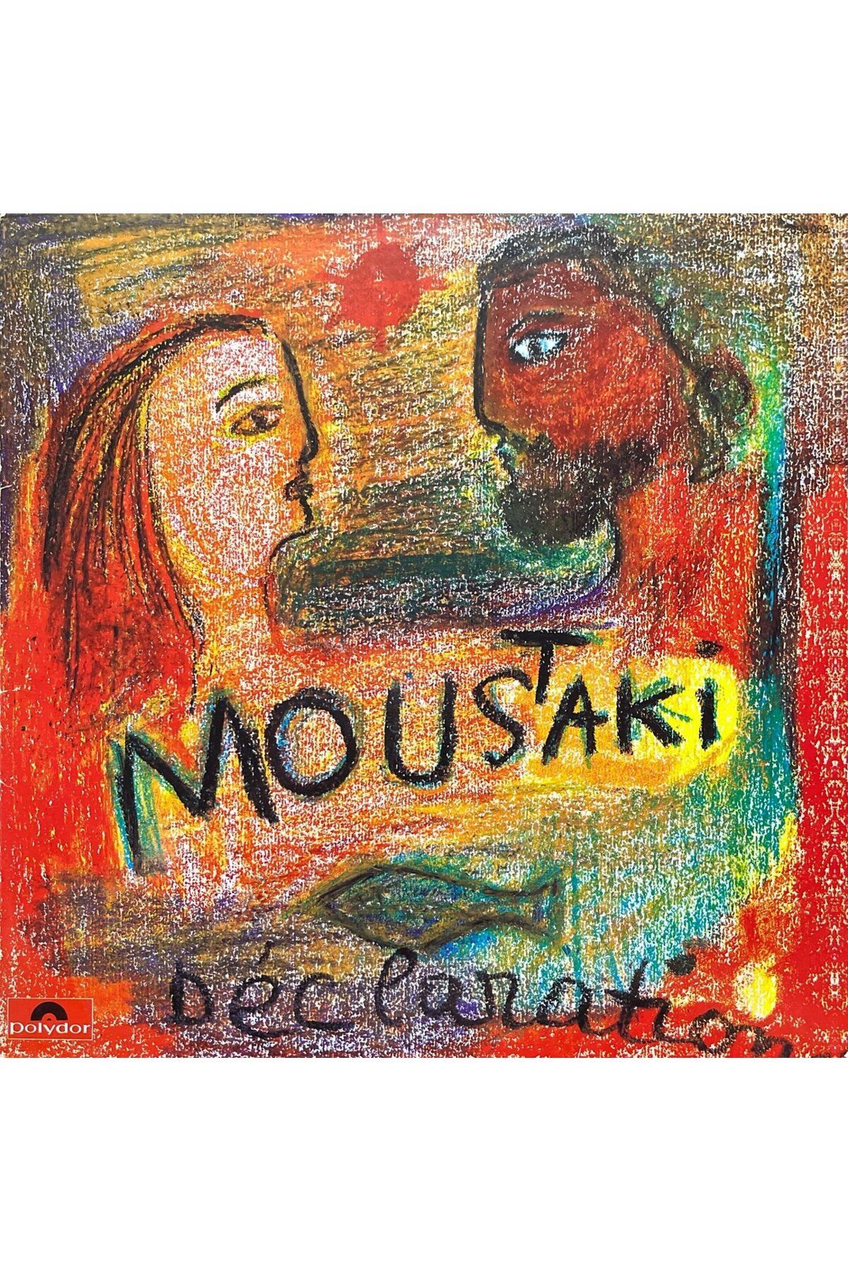 Plak İstasyonu Georges Moustaki Declaration LP Plak