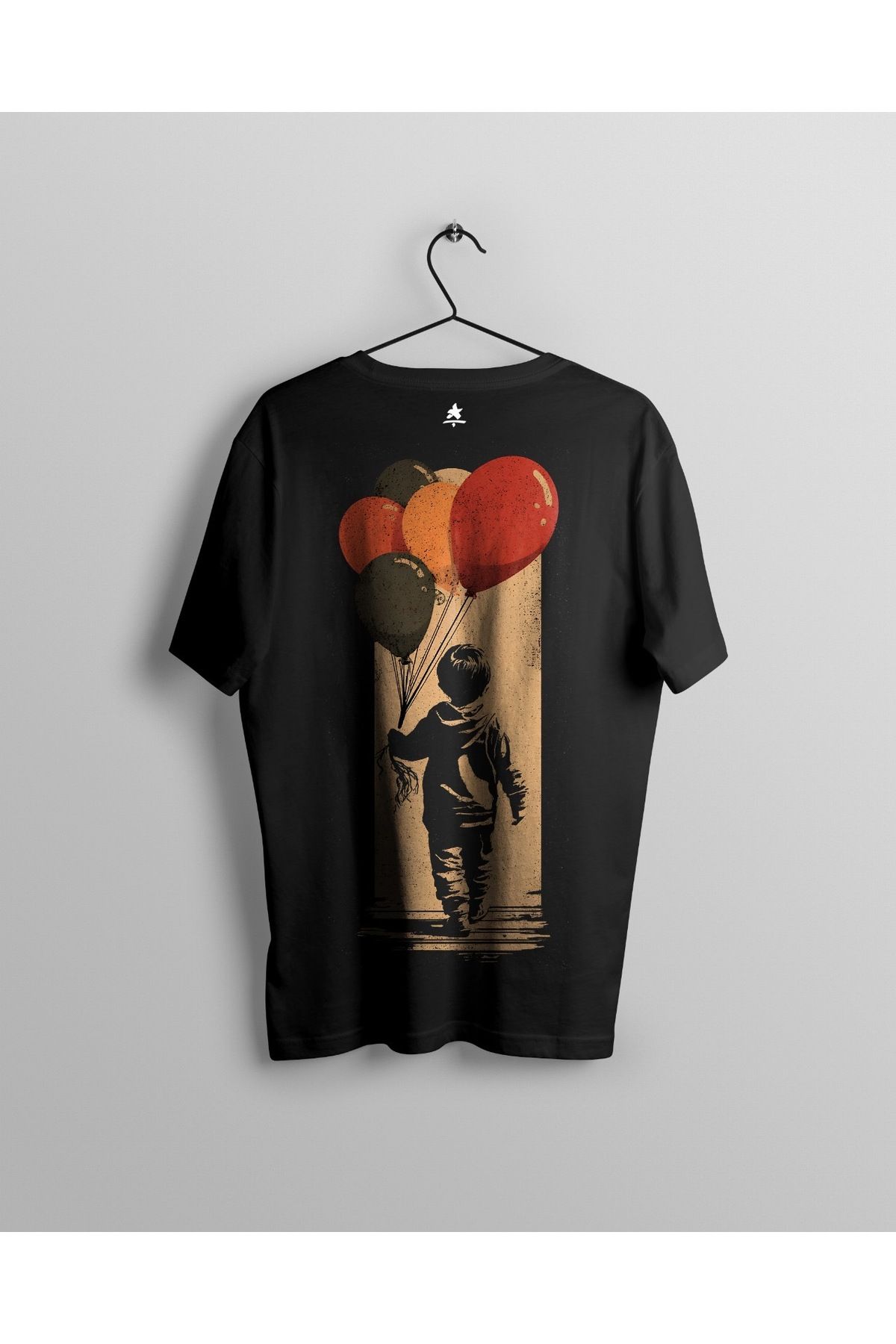 Ct Erkek Oversize Baskılı T-Shirt - Freedom