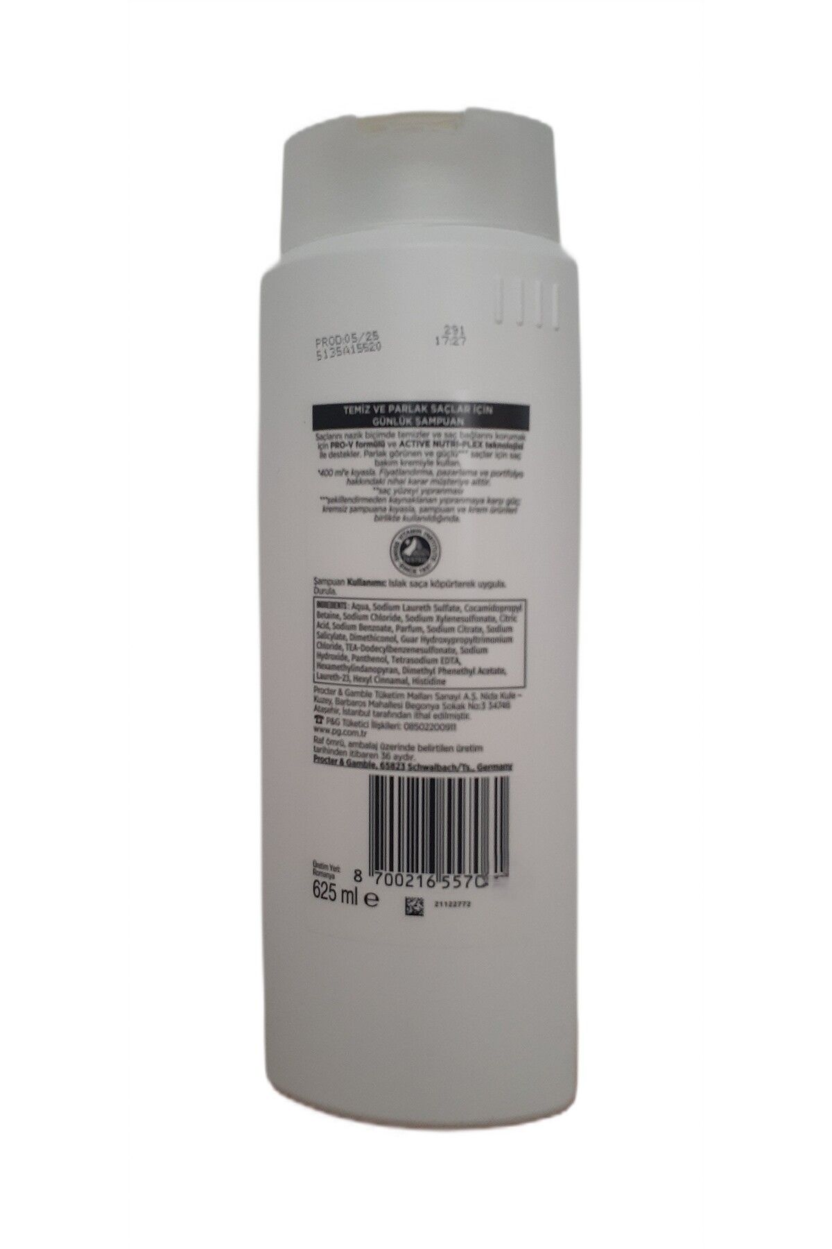 Pantene-Power and Shine Shampoo 625 ml X 6 Pcs 3