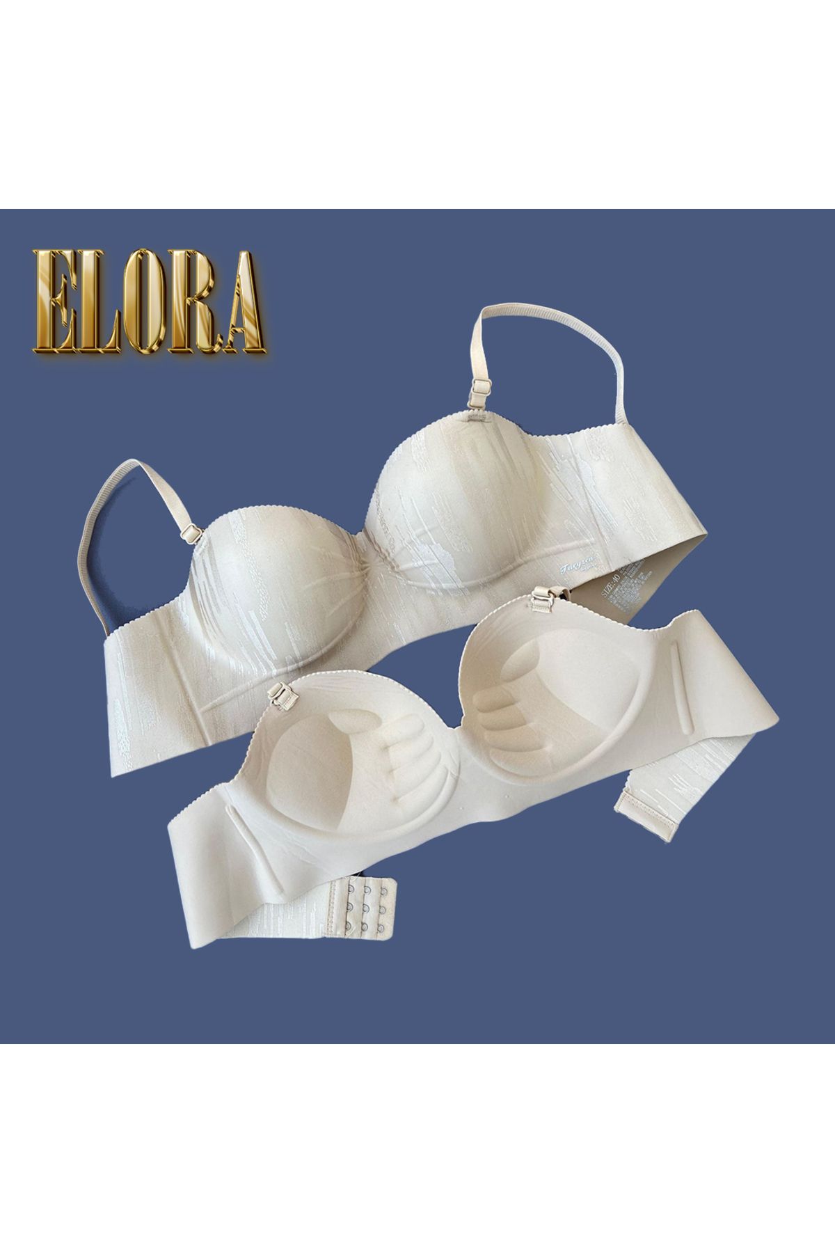 Elora LAZER KESİM MODEL BEJ İÇ GİYİM ( Sütyen İz Bırakmaz )