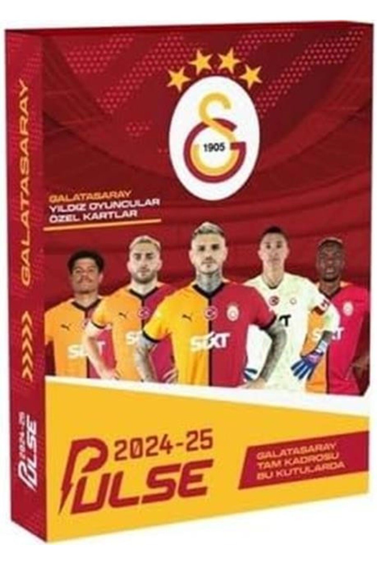 Ankara Kitap Merkezi 2024 2025 Galatasaray Futbolcu Kartı 12 Kart Pulse