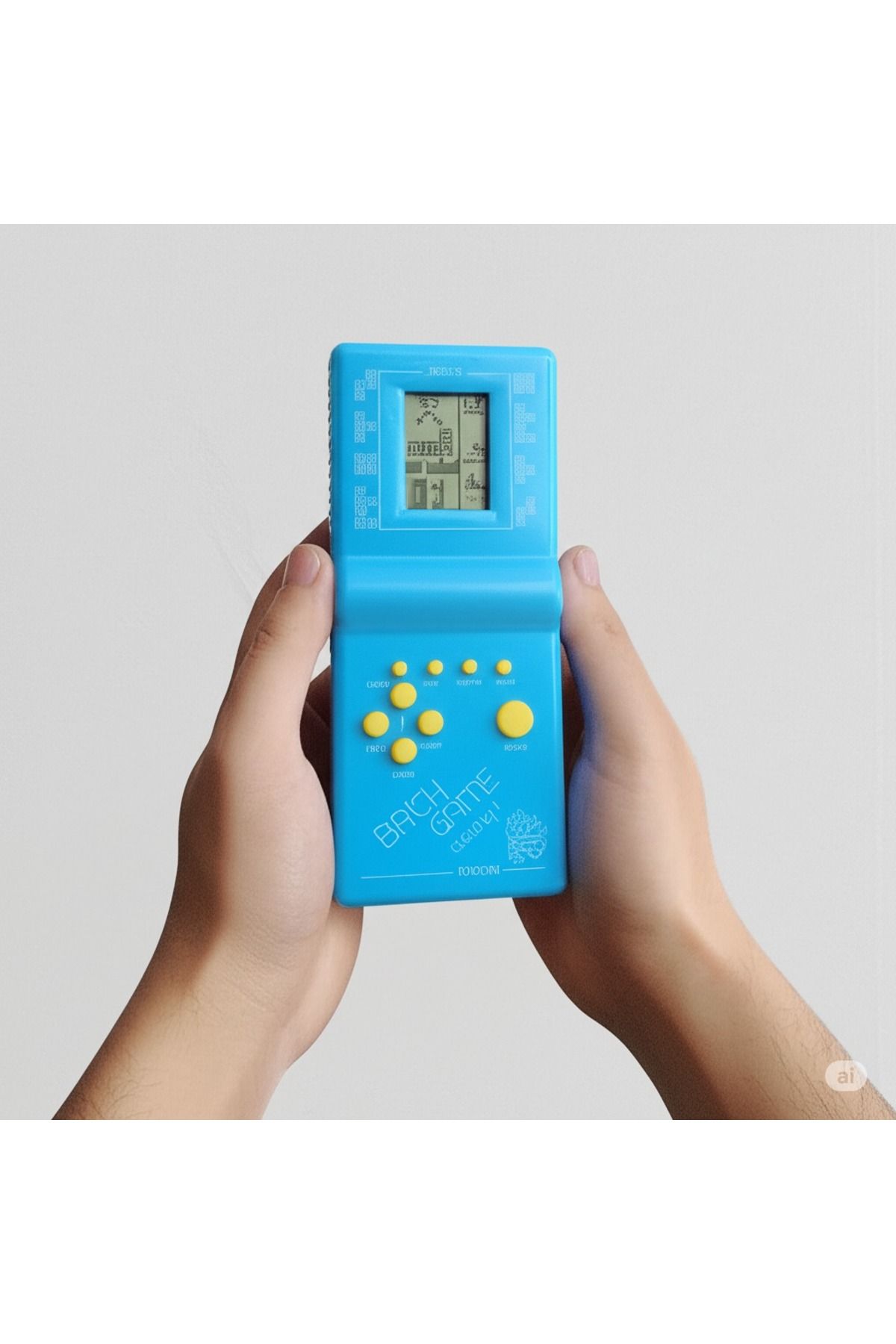 FAMEMUS ACCESSORY Retro Brick Game 9999 in 1 El Konsolu – Nostaljik Elektronik Tetris Oyunu (1 adet )