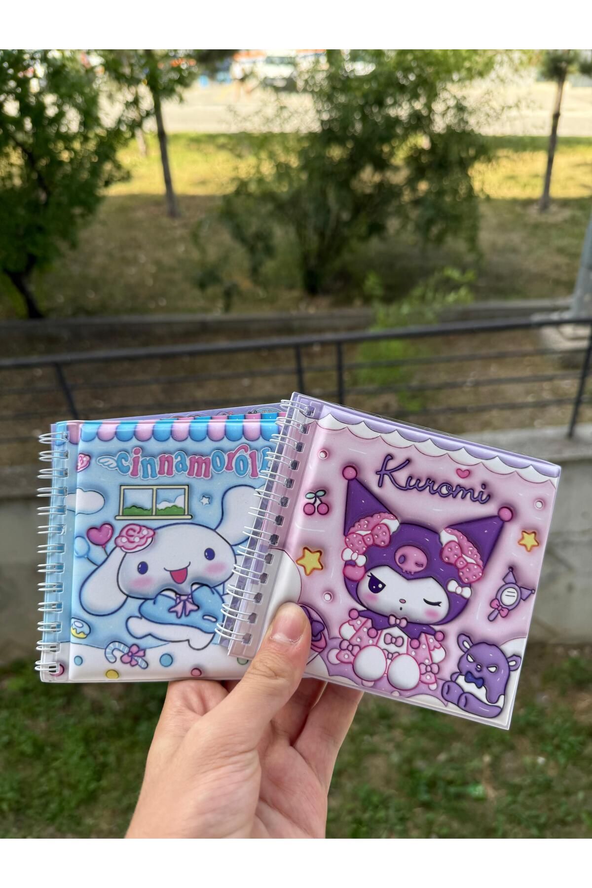 Bakmakistersen Sanrio Kuromi Cinnamoroll Stickerli Not Defteri