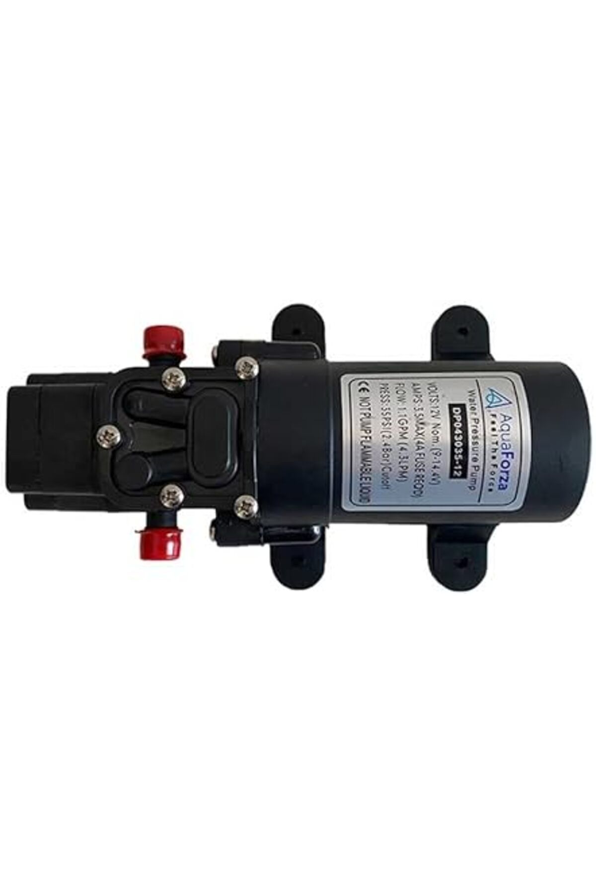Pazarcan Aquaforza Hidrofor 4.3 Litre/Dk 35Psi 12Volt