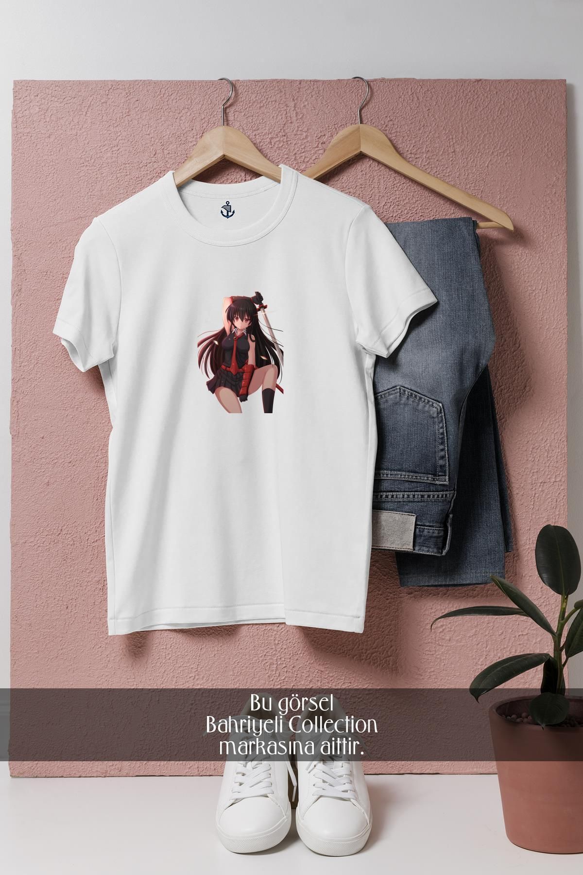 Bahriyeli Collection Oversize Akame Ga Kill! Anime Mangaka Tasarımlı Unisex T-Shirt