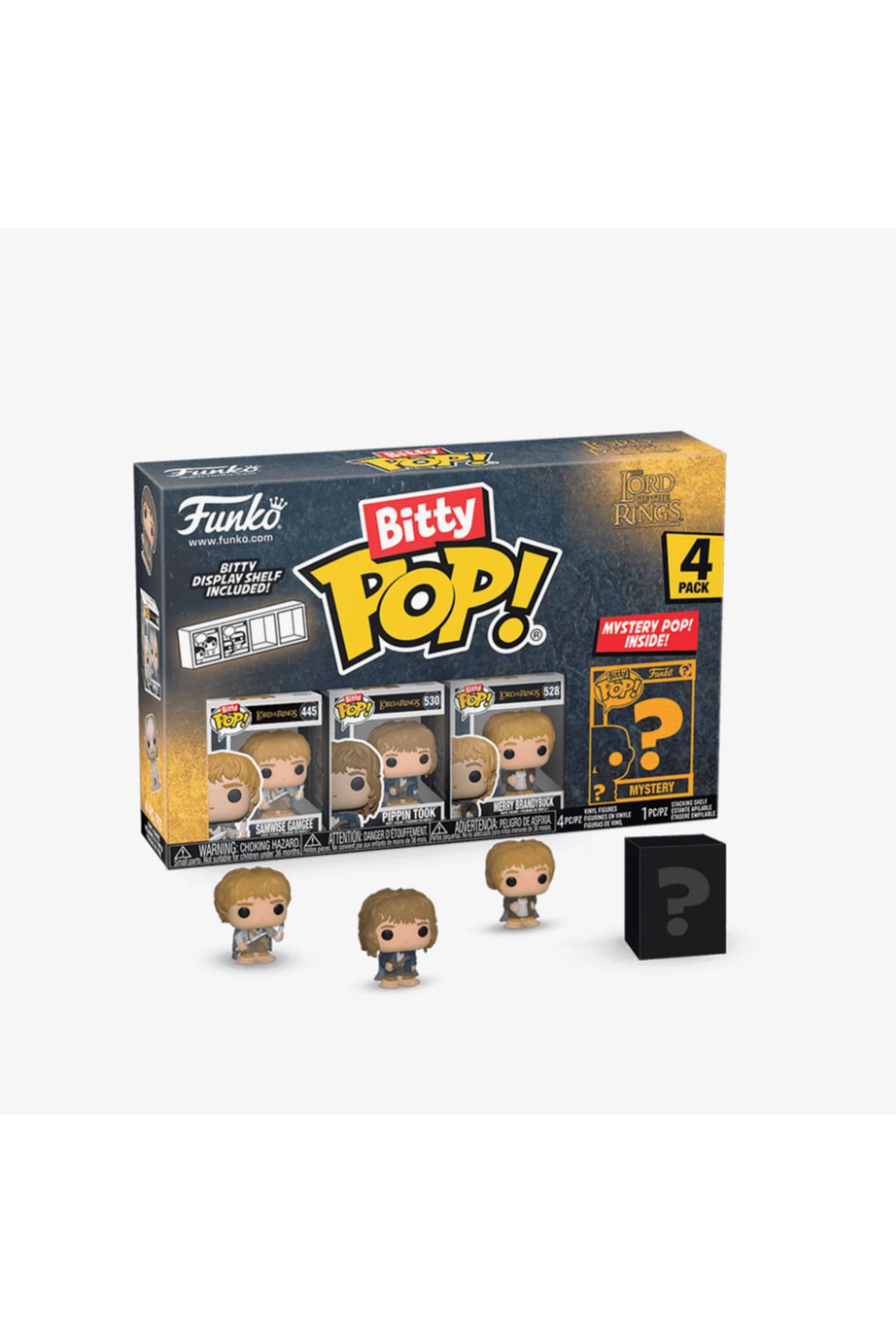 Funko Bitty Pop: Lord Of The Rings 4lü Renkli Figür