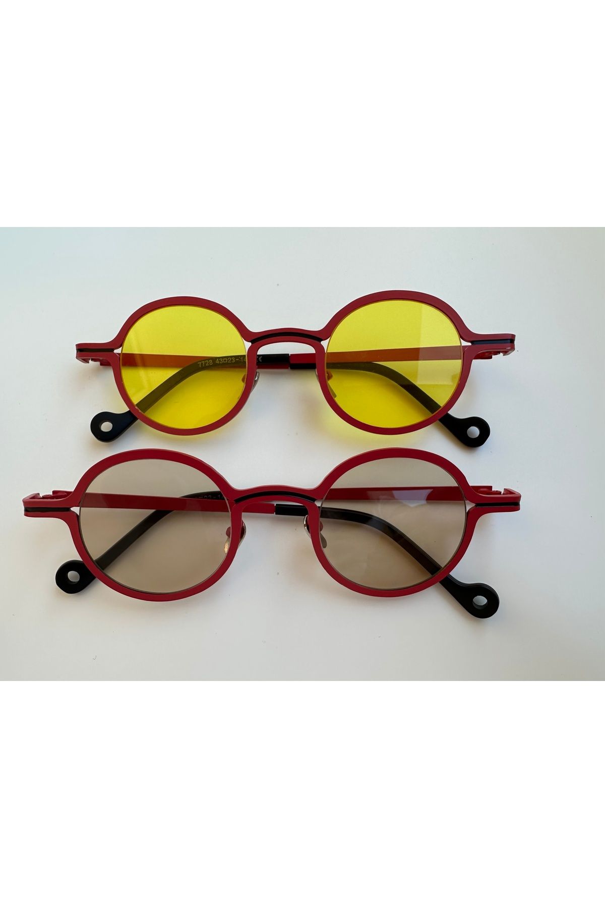 shop “modern Retro Pembe Gözlük | Uv400 Koruma | Unisex Yaz Modası”