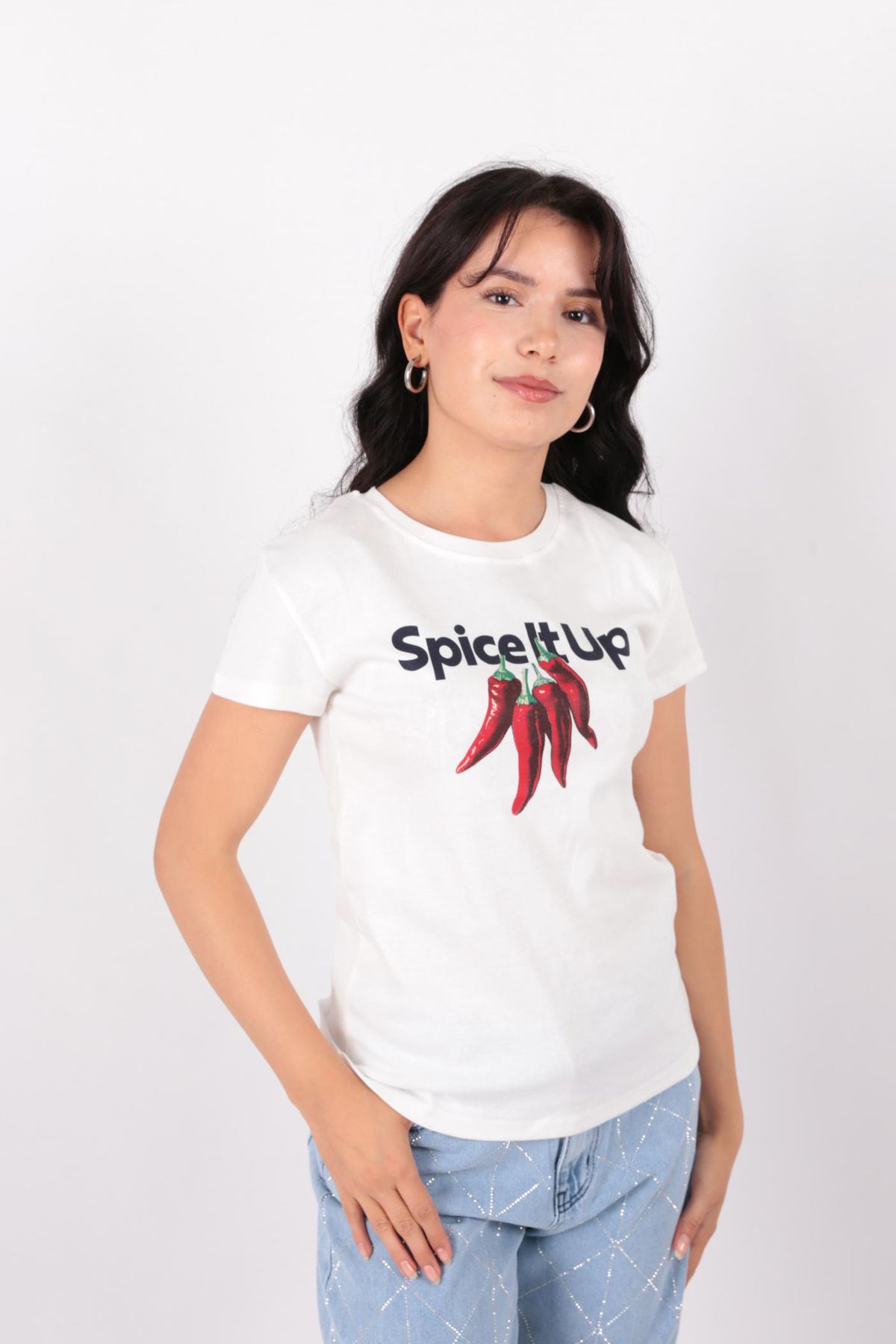 BUSEM S0017702 Kadın T-Shırt