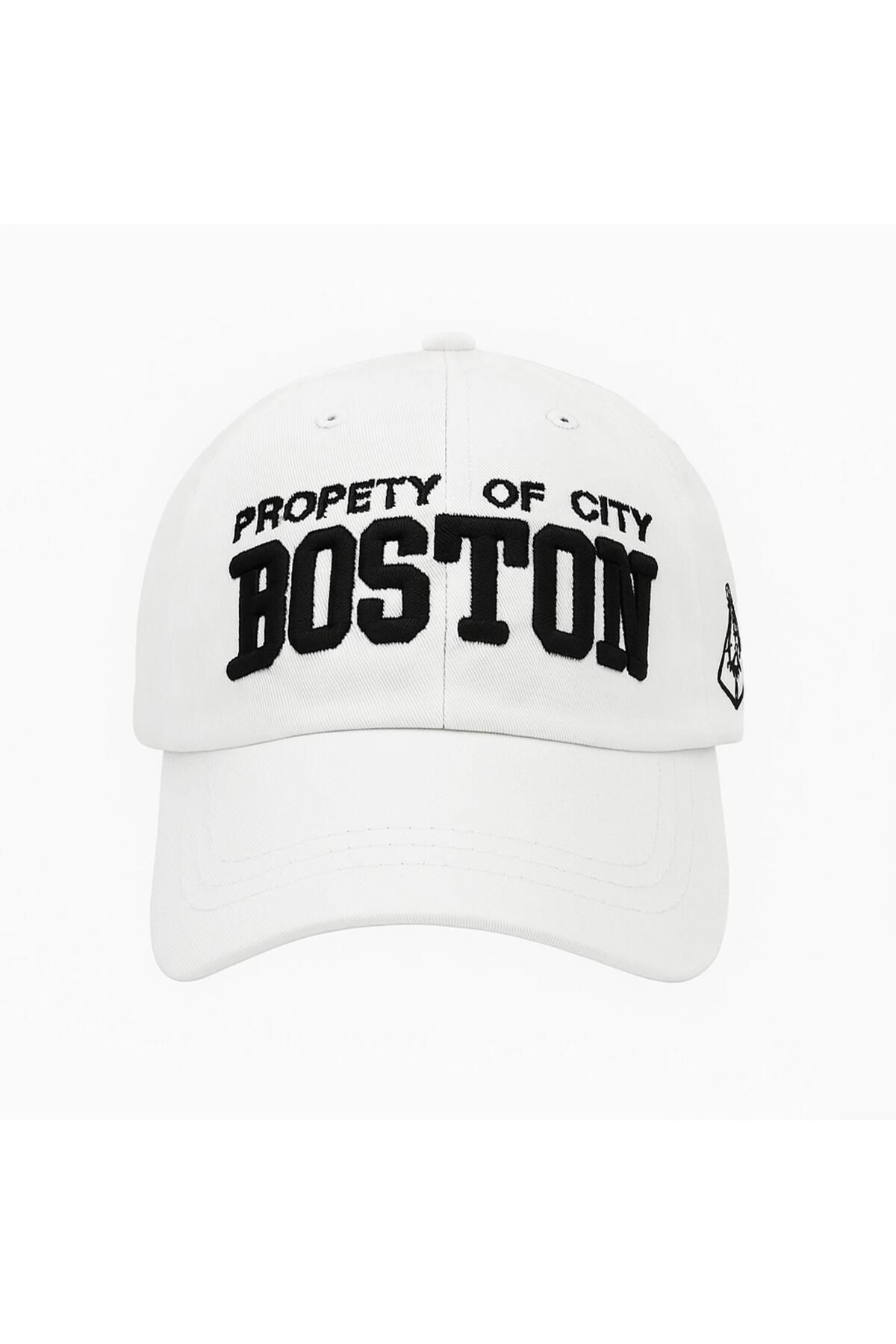 PERLOTUS Boston Şapka Erkek Kadın Unisex Nakışlı Pamuklu Ayarlanabilir Beyzbol Kep Spor Şapka