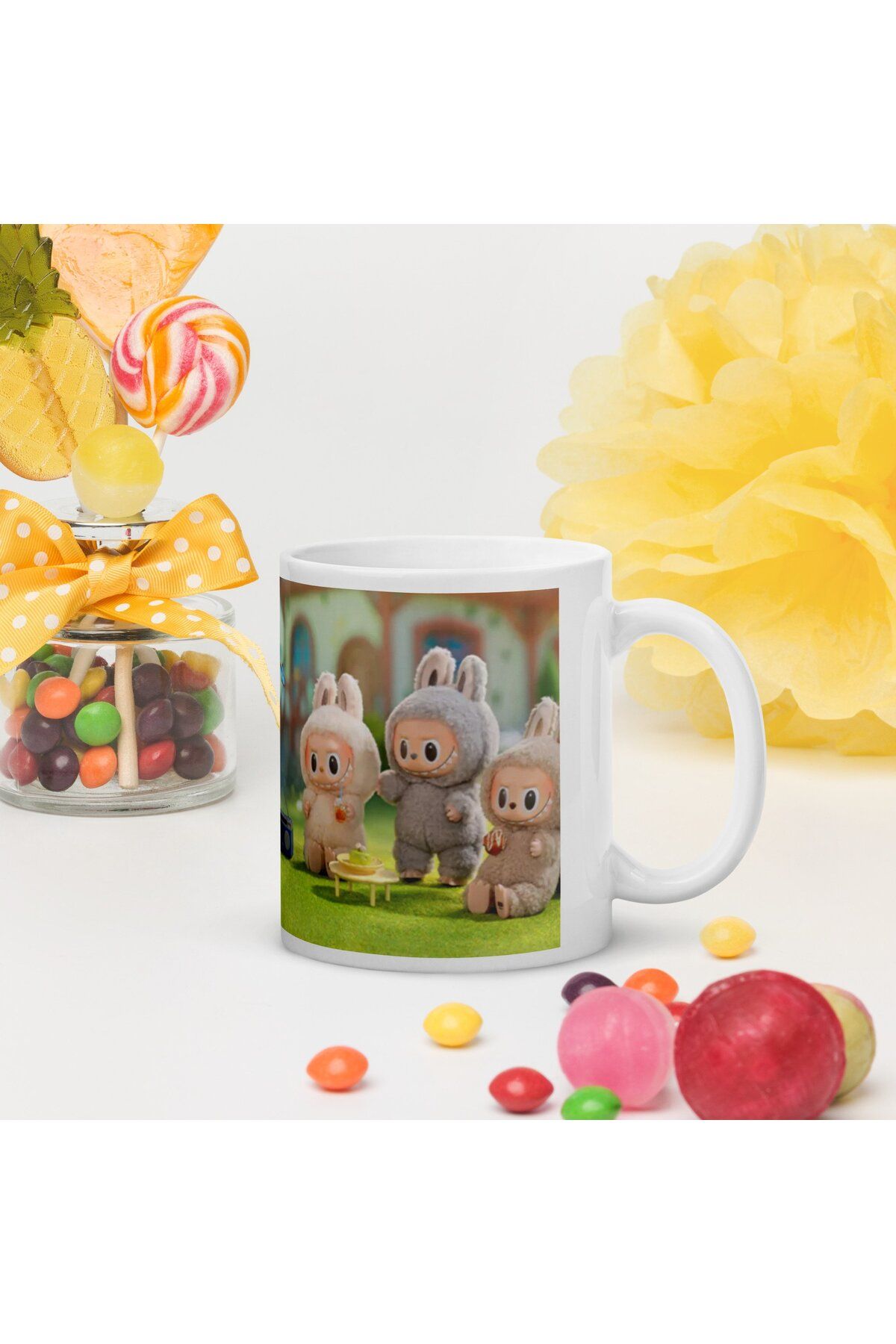 Intisimo-Ceramic Mug, LABUBU, Summer Camp, 330ml 3