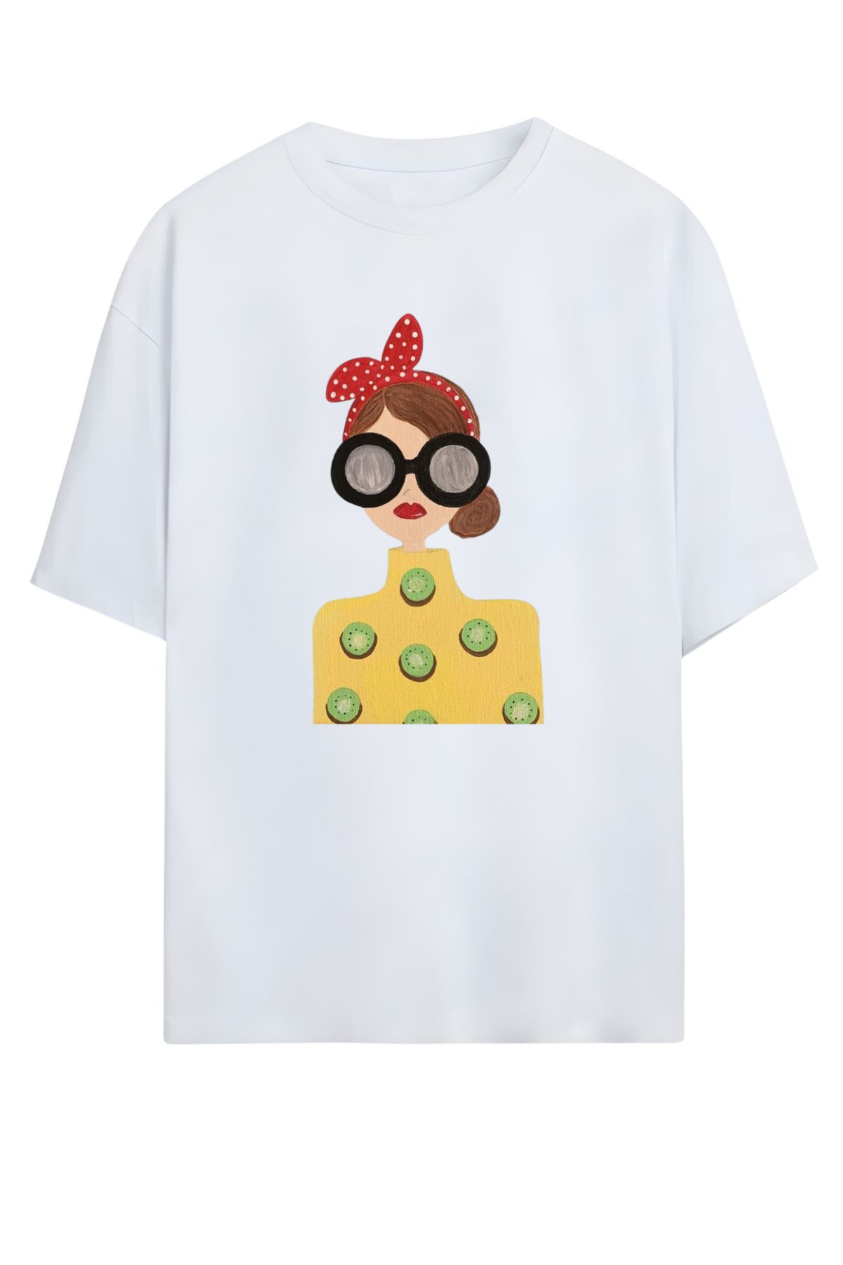 MAGORS GraffTee %100 Organik Pamuk Bisiklet Yaka Illustrasyon Baskılı Özel Tasarım T-shirt