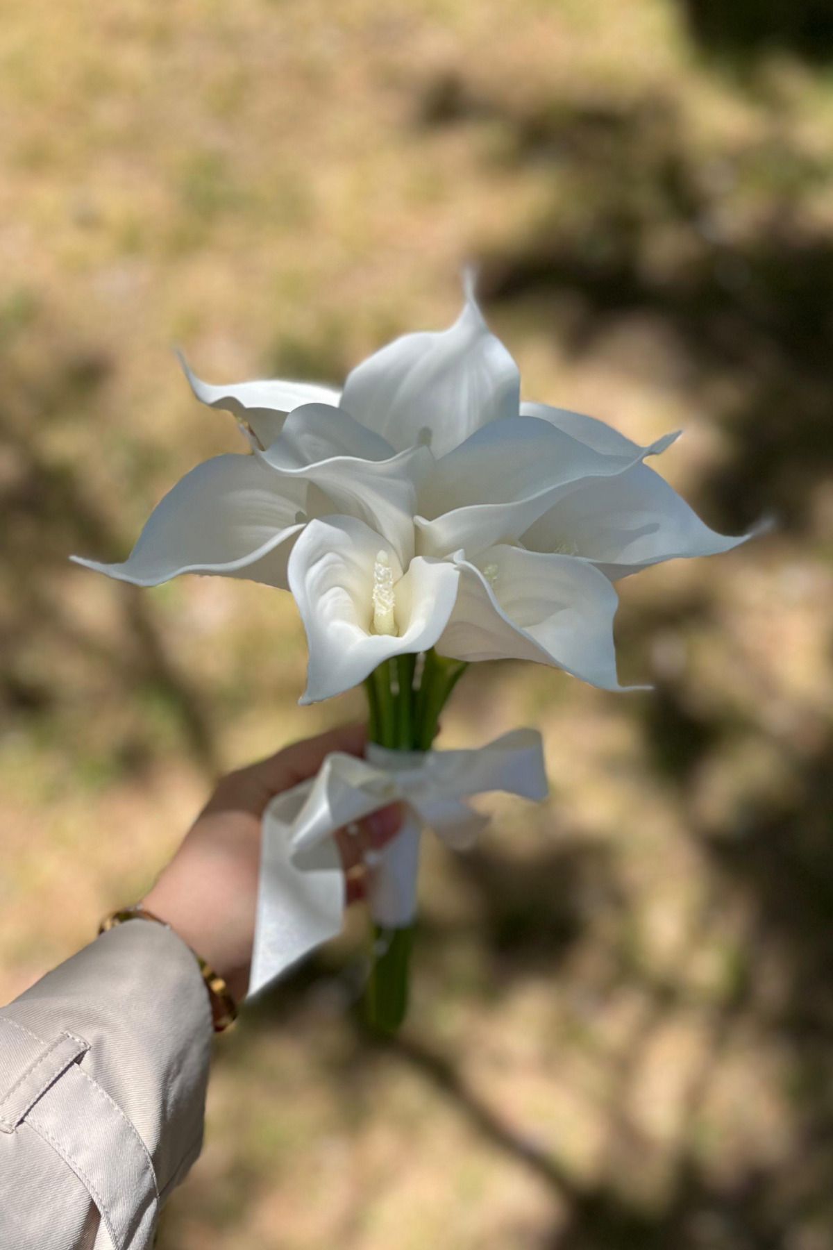 Luxe Floral Bouquet Soft Grace – Zarif Gala Buketi | Söz, Nişan, Nikah İçin Özel Tasarım Gelin Buketi