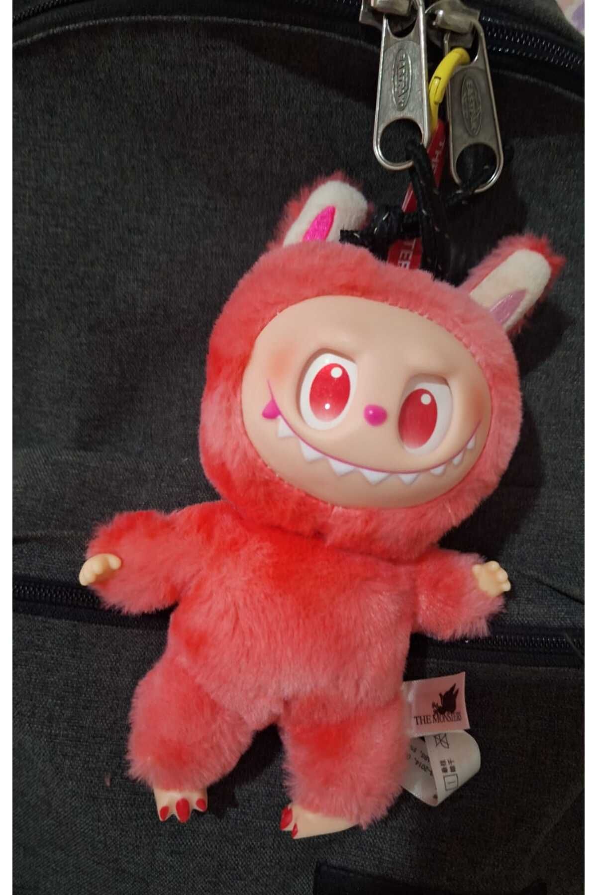 LABUBU The Monster Süpriz Peluş Oyuncak 20 cm - Orignal 360 Dönen Labubu Anahtarlık Çanta Süsü